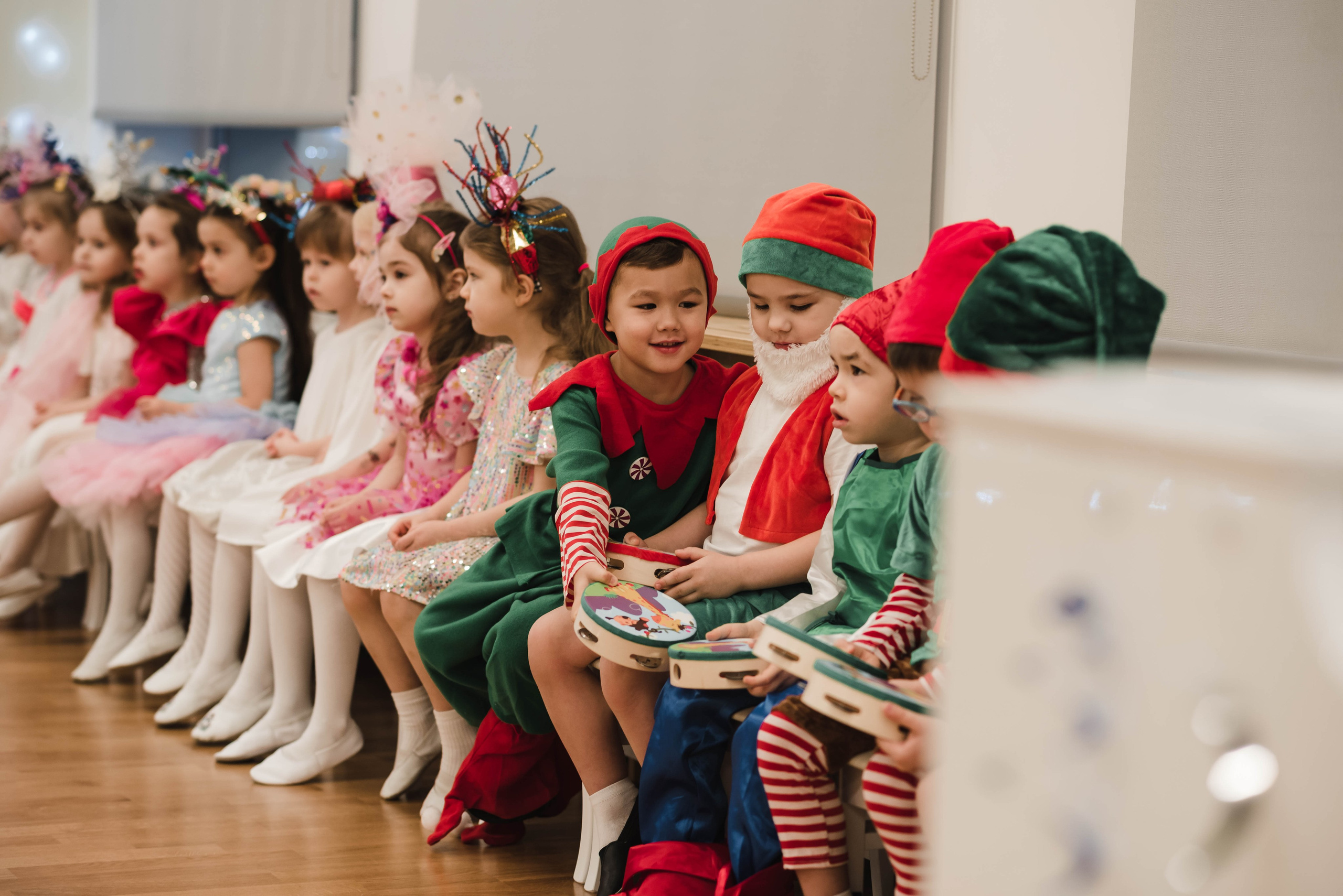 Детский садик Новый год. Фотограф в Москве новорожденные свадьбы семьи Дарья Ларионова