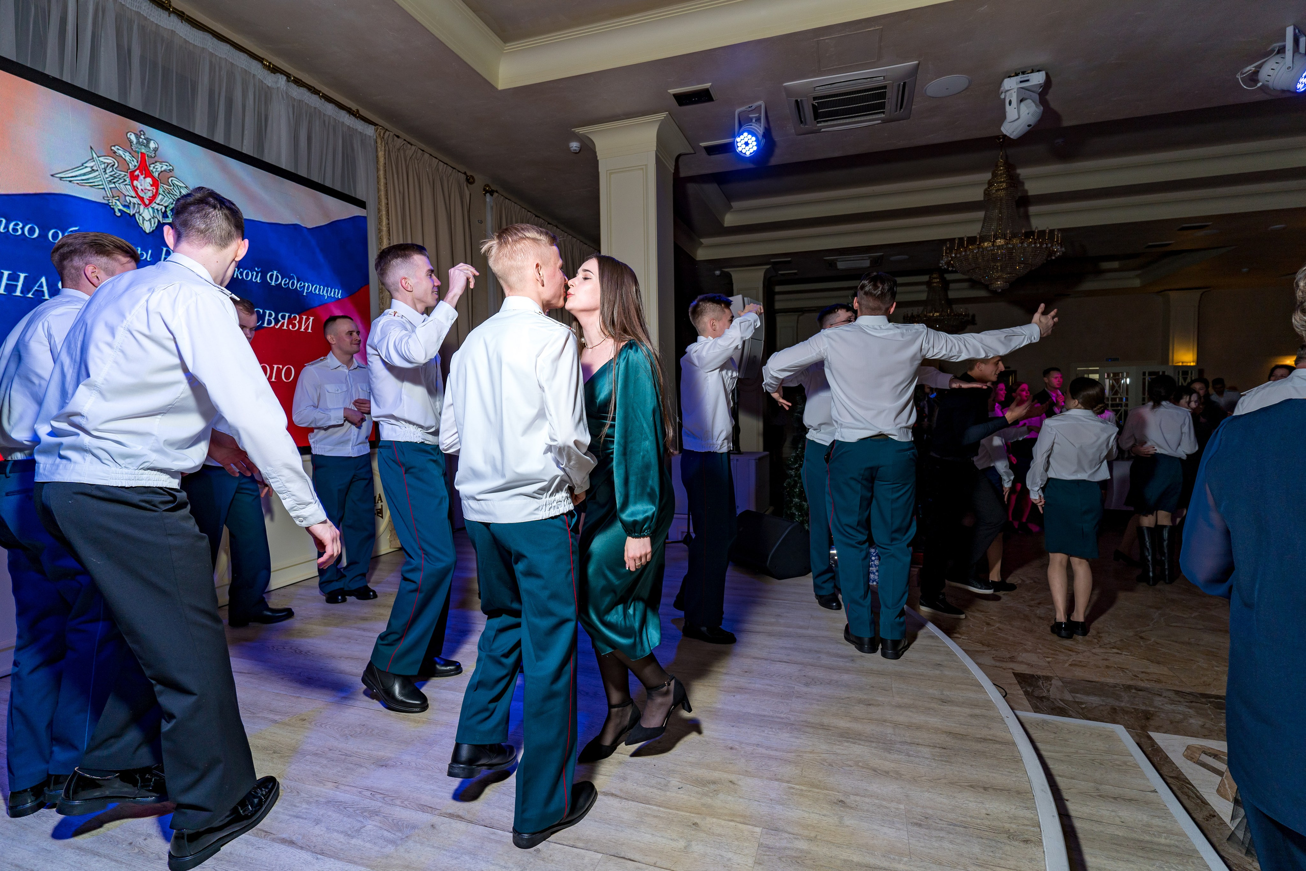 Фотосъемка выпуска военной академии и вручение дипломов