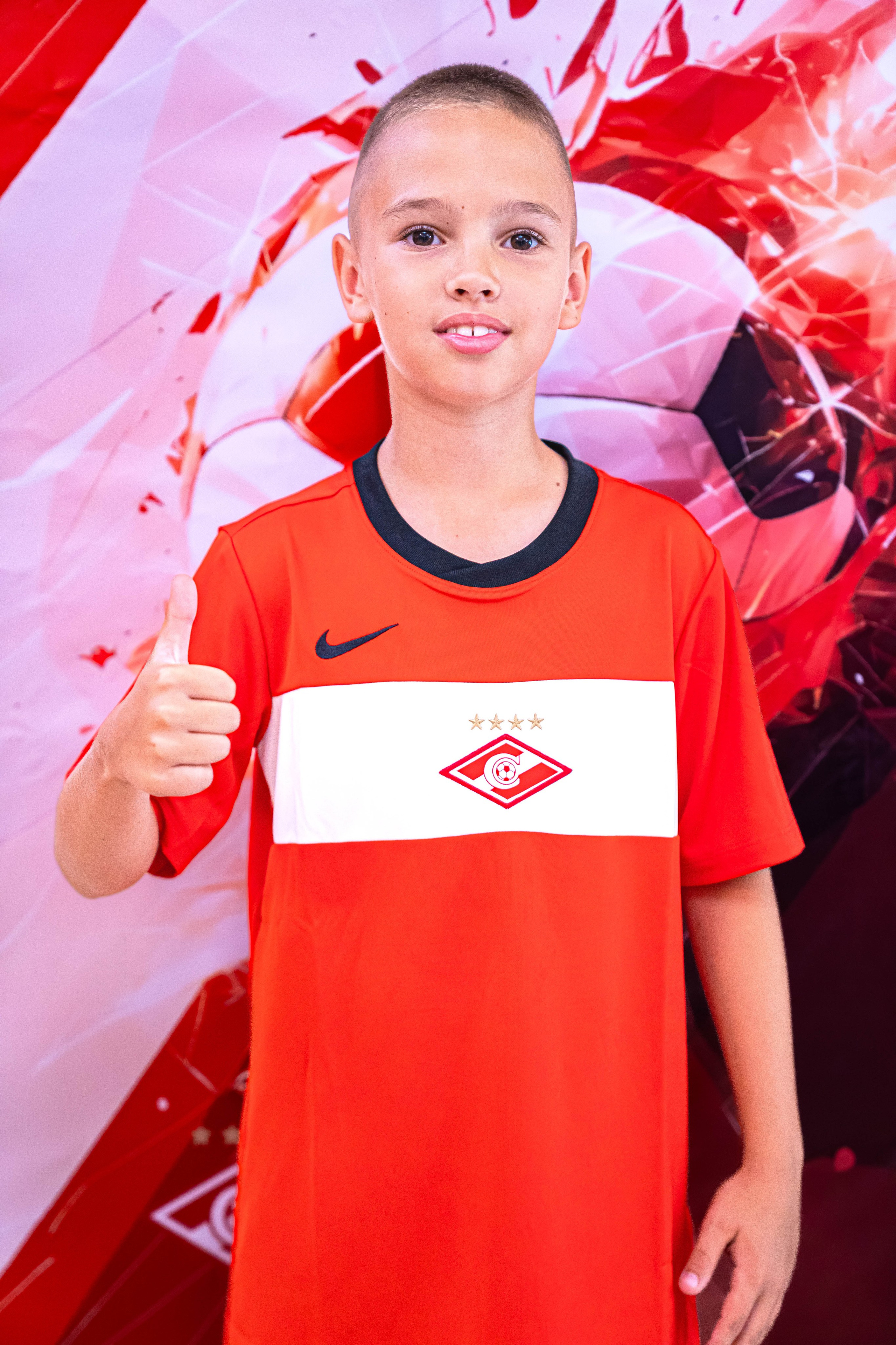 Портреты футболистов Спартак Юниор. Фото и видео съёмка на заказ. VAU Studia. Москва