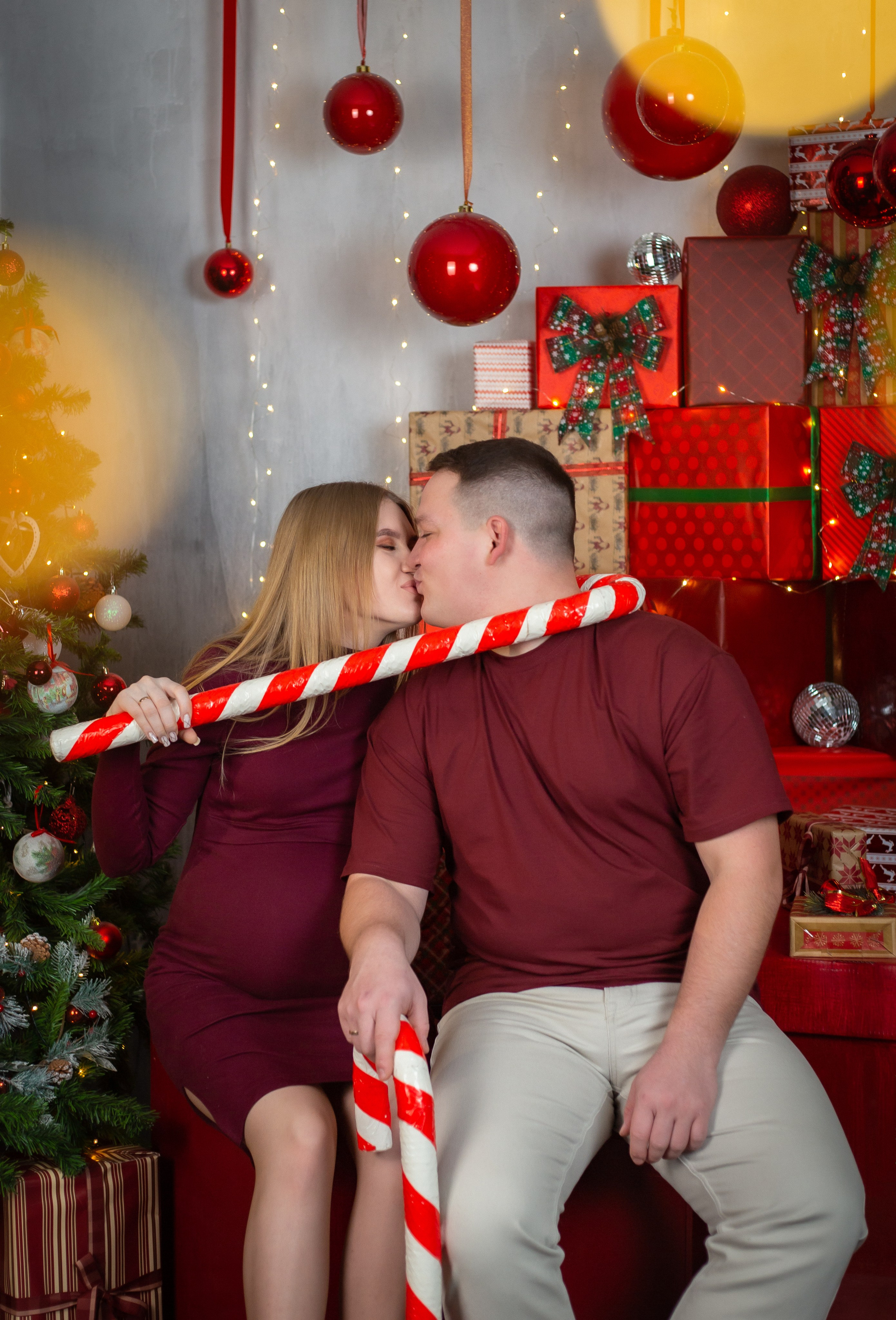 Новогодняя фотосессия в студии. Фотограф Татьяна Орлова