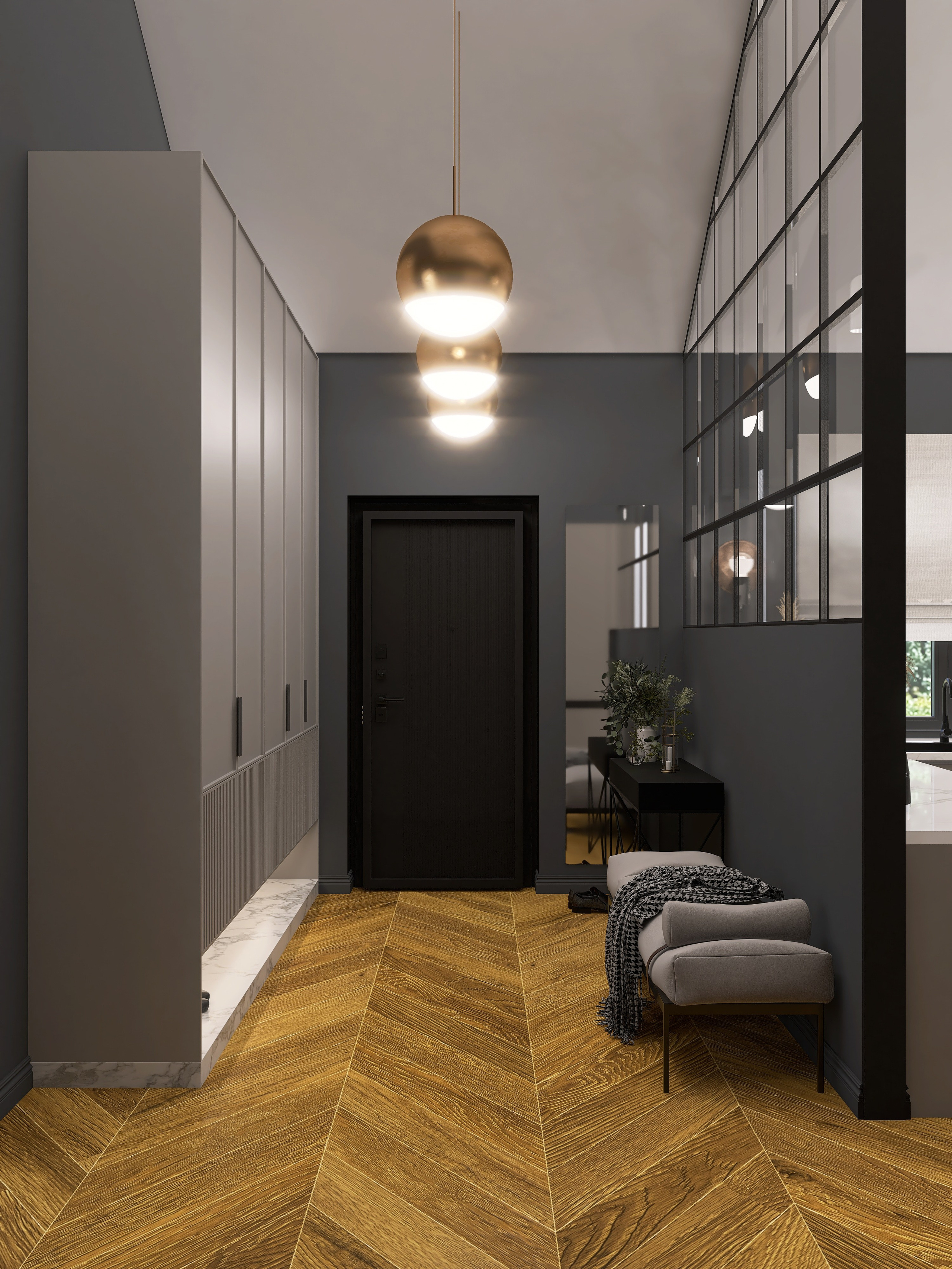 Коттедж 170 м². Дизайнер интерьера Виктория Трунова. Дома, квартиры, офисы. Проекты любой сложности