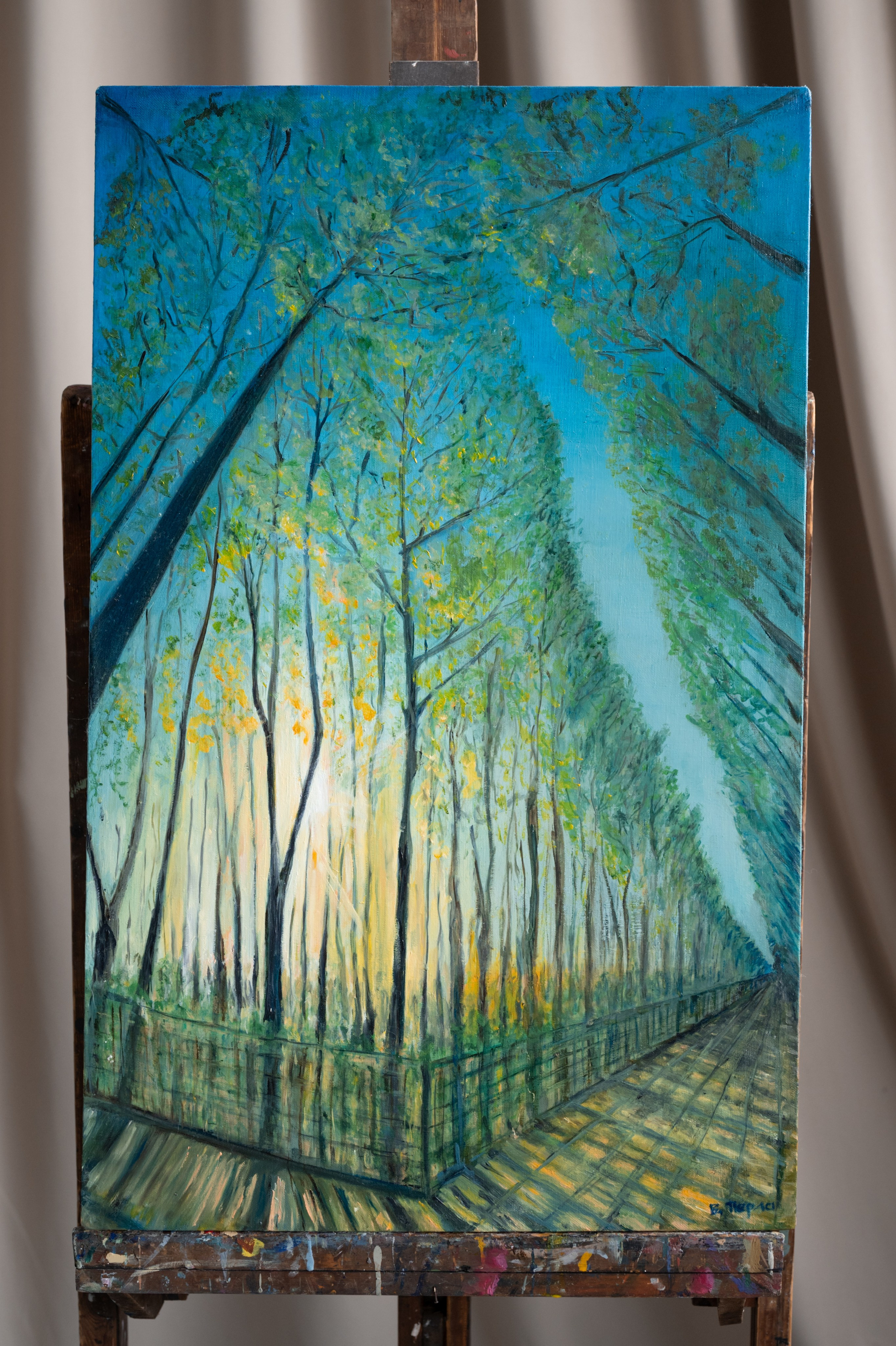 Фотосессия для художника. Фотограф Юлия Кондратьева