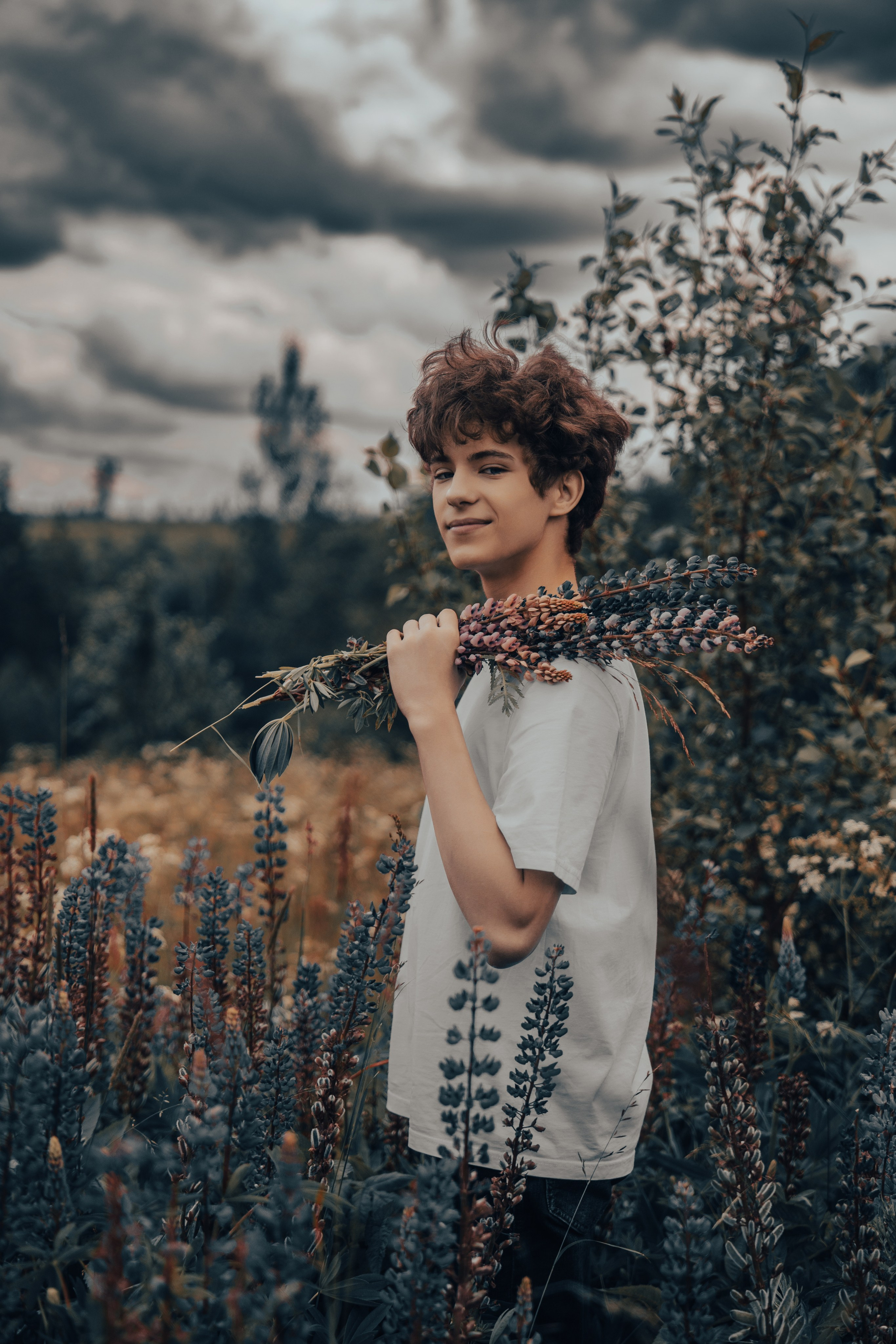 Фотосессия в поле. ТриМедиа Продакшн