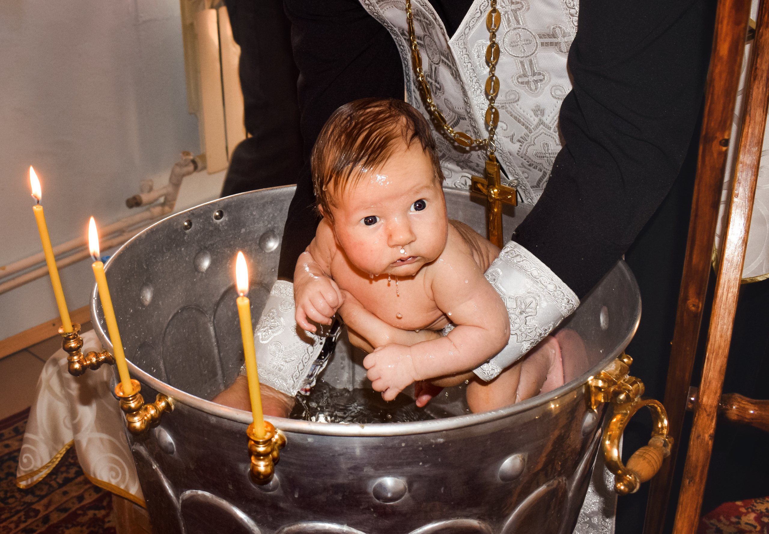 Крещение. Фотограф новорожденных в Брянске Анжелика Прохоренкова