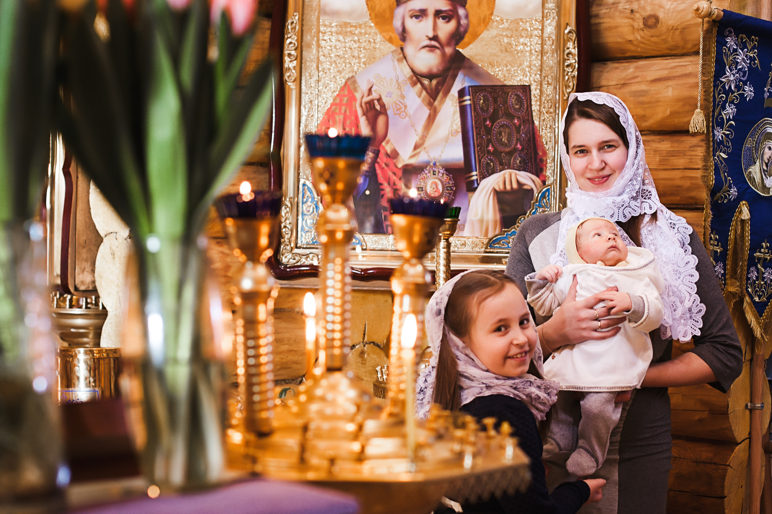 Крещение. Фотограф новорожденных в Брянске Анжелика Прохоренкова
