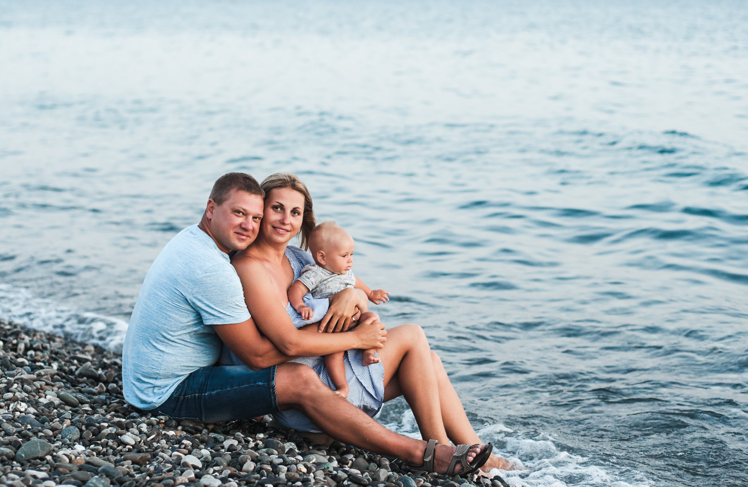 Морской ритм. Фотограф новорожденных в Брянске Анжелика Прохоренкова