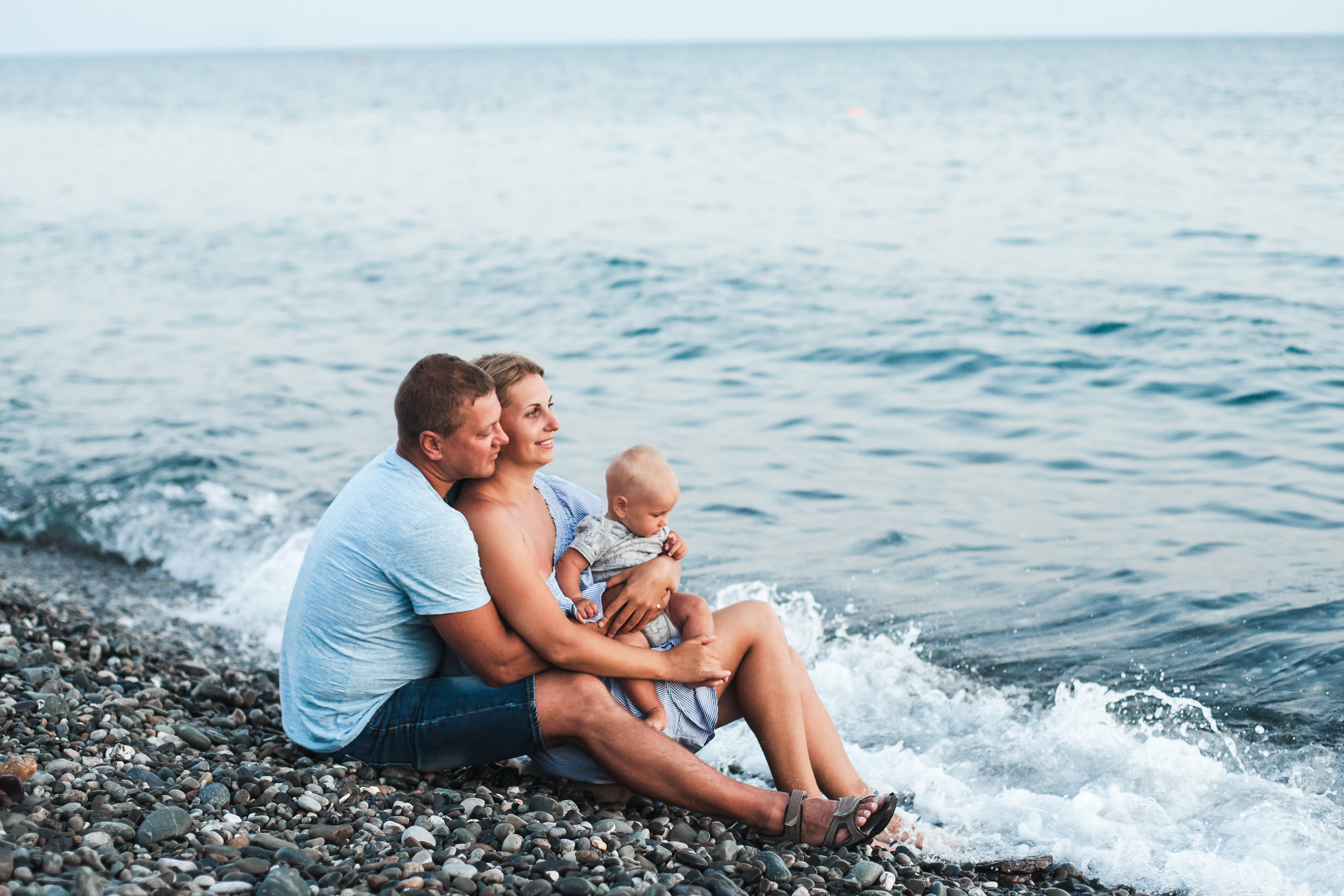 Морской ритм. Фотограф новорожденных в Брянске Анжелика Прохоренкова