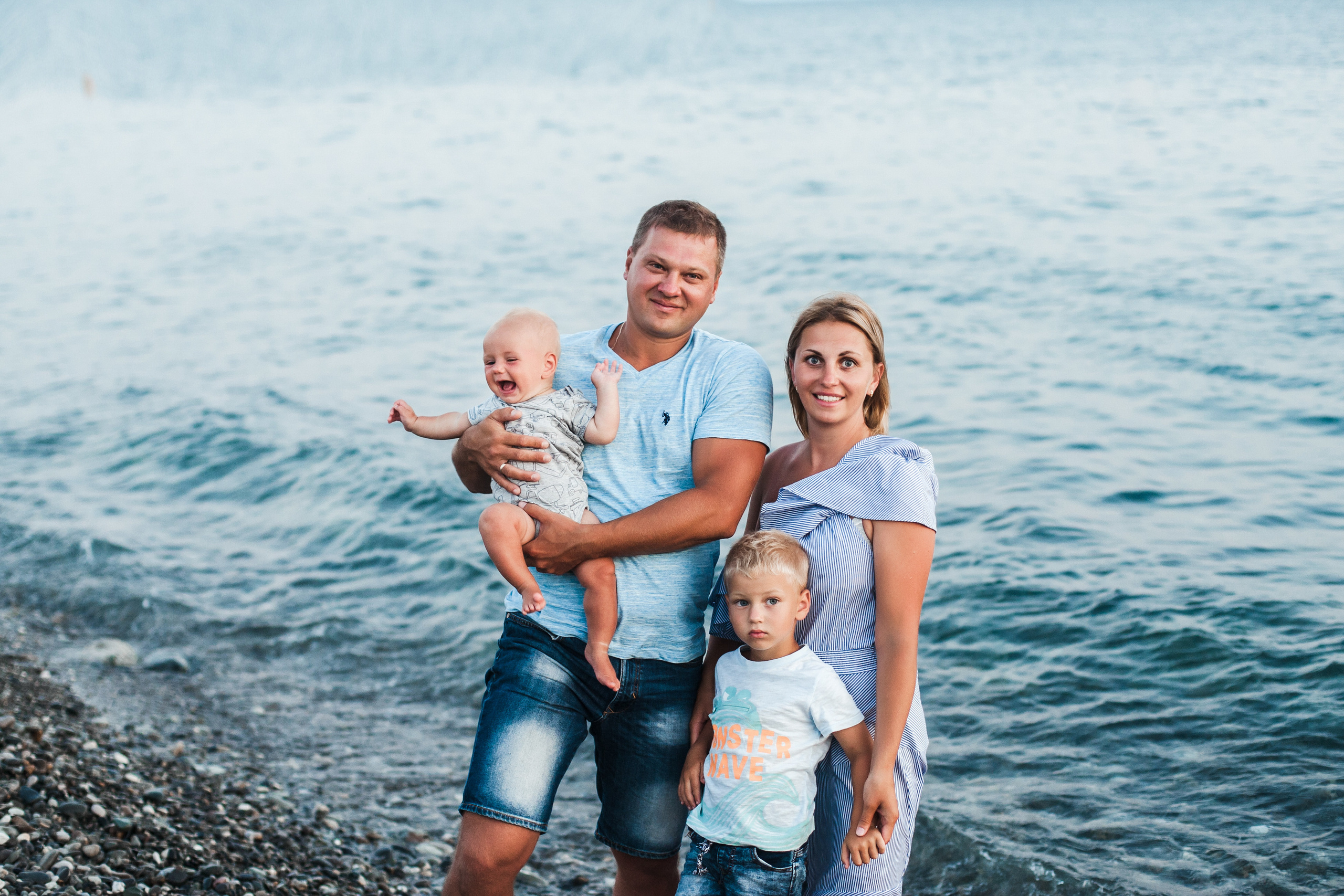 Морской ритм. Фотограф новорожденных в Брянске Анжелика Прохоренкова