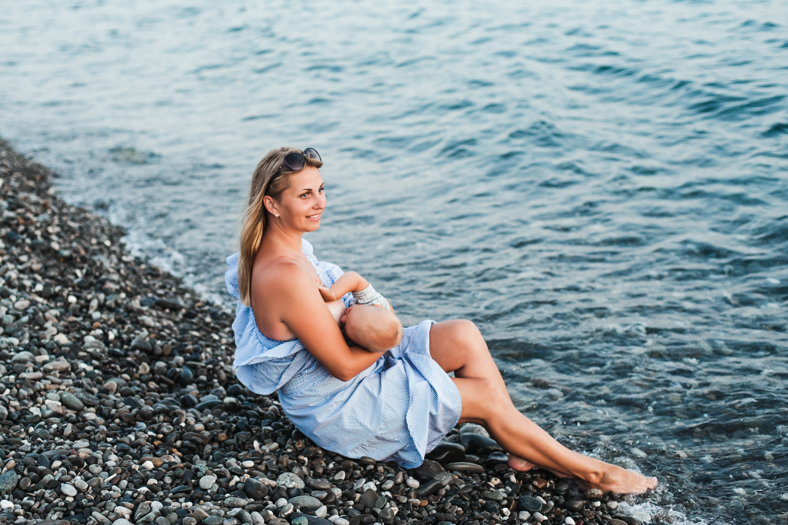 Морской ритм. Фотограф новорожденных в Брянске Анжелика Прохоренкова