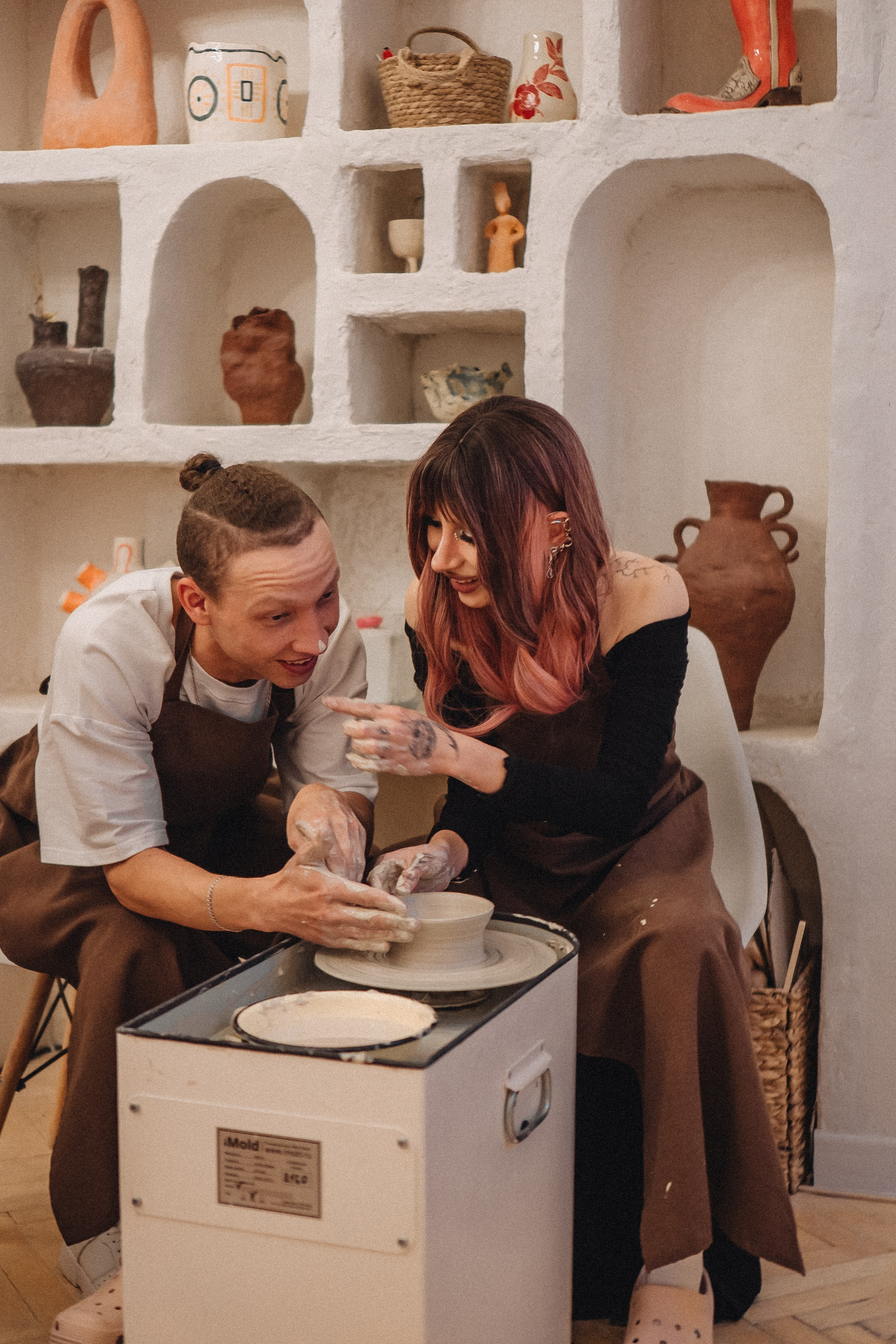 СВИДАНИЕ В ГОНЧАРНОЙ МАСТЕРСКОЙ. Профессиональный фотограф, Санкт-Петербург — Виктория Богомолова