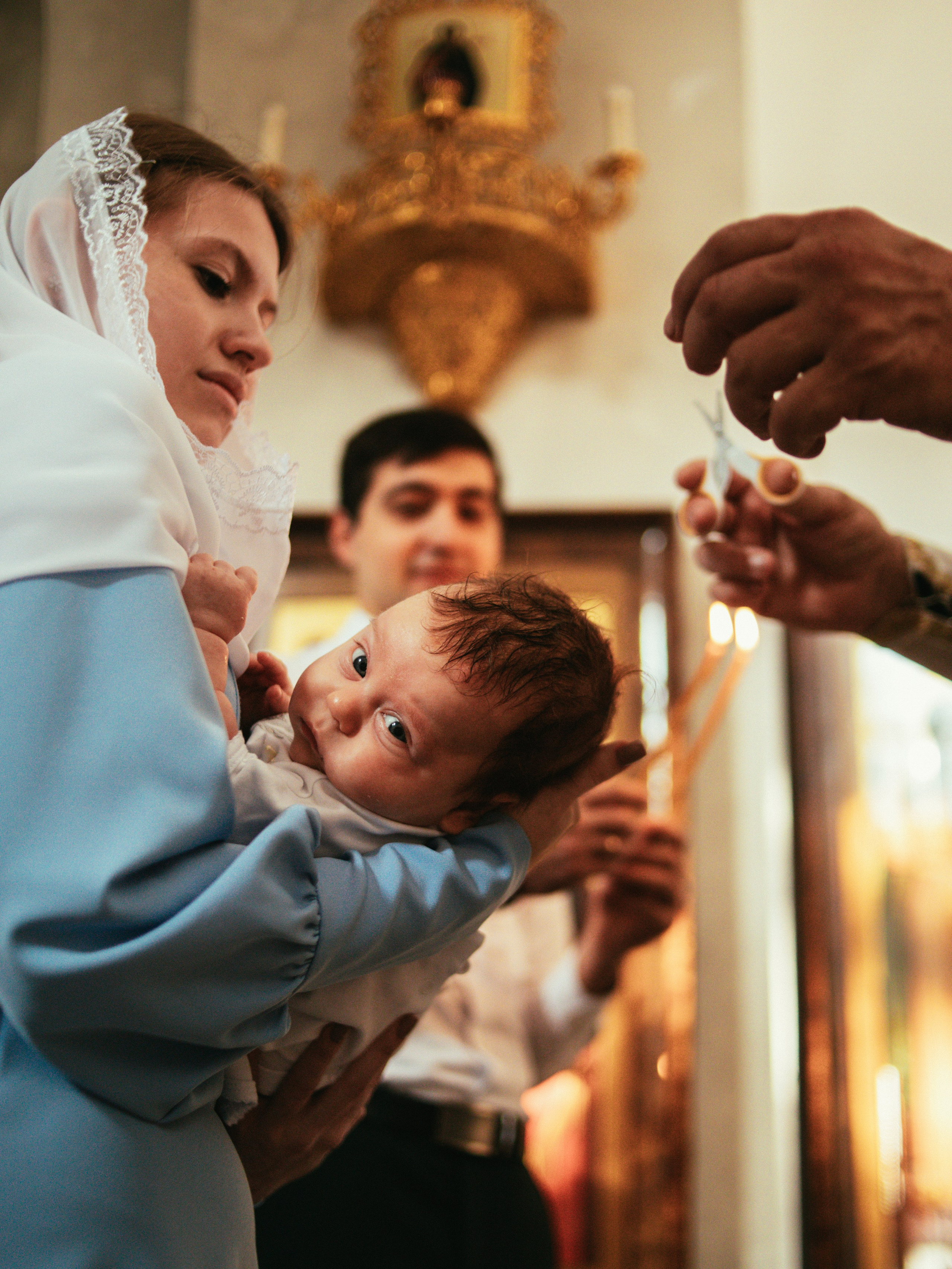 Таинство крещения. Портретный фотограф Алексин/Тула/Москва