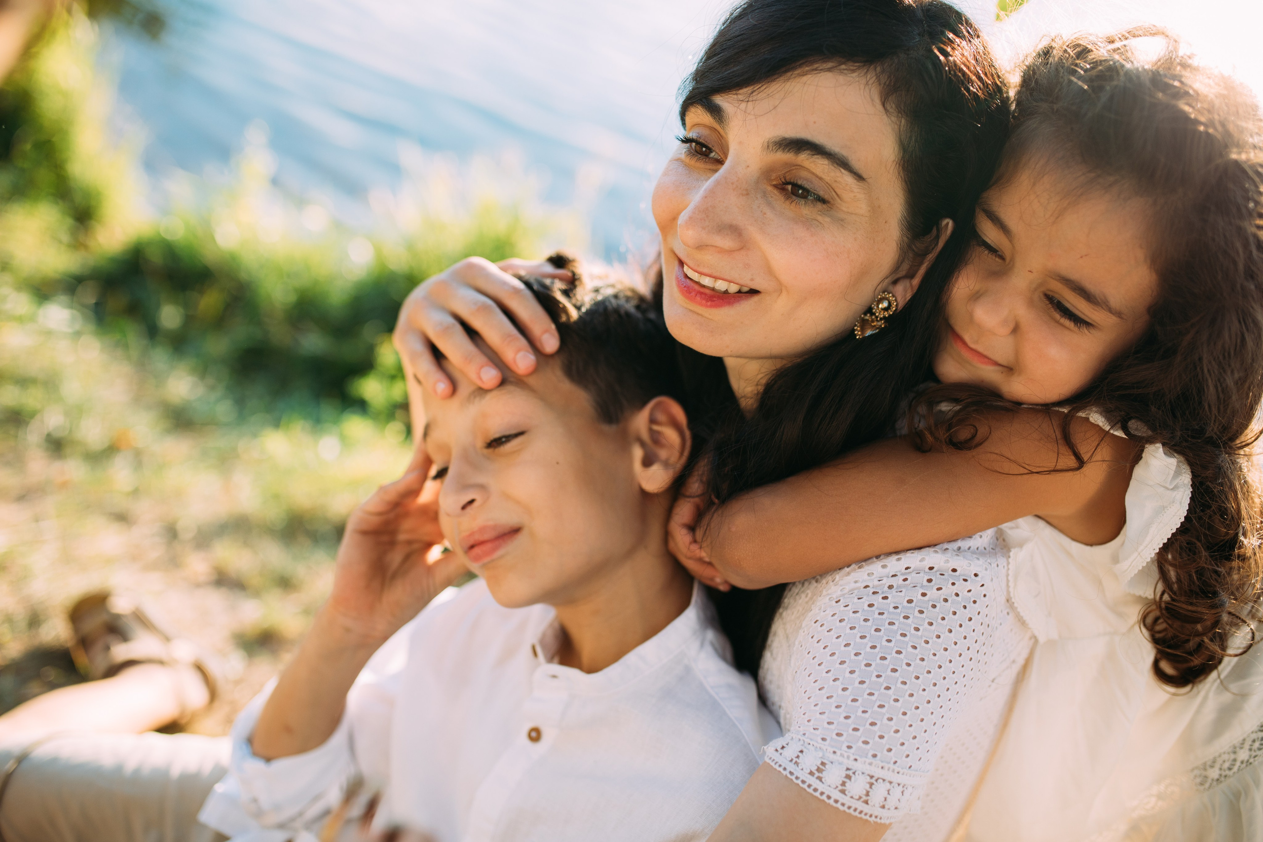 Фотосессия многодетной семьи. Фотограф Лебедева Наталья