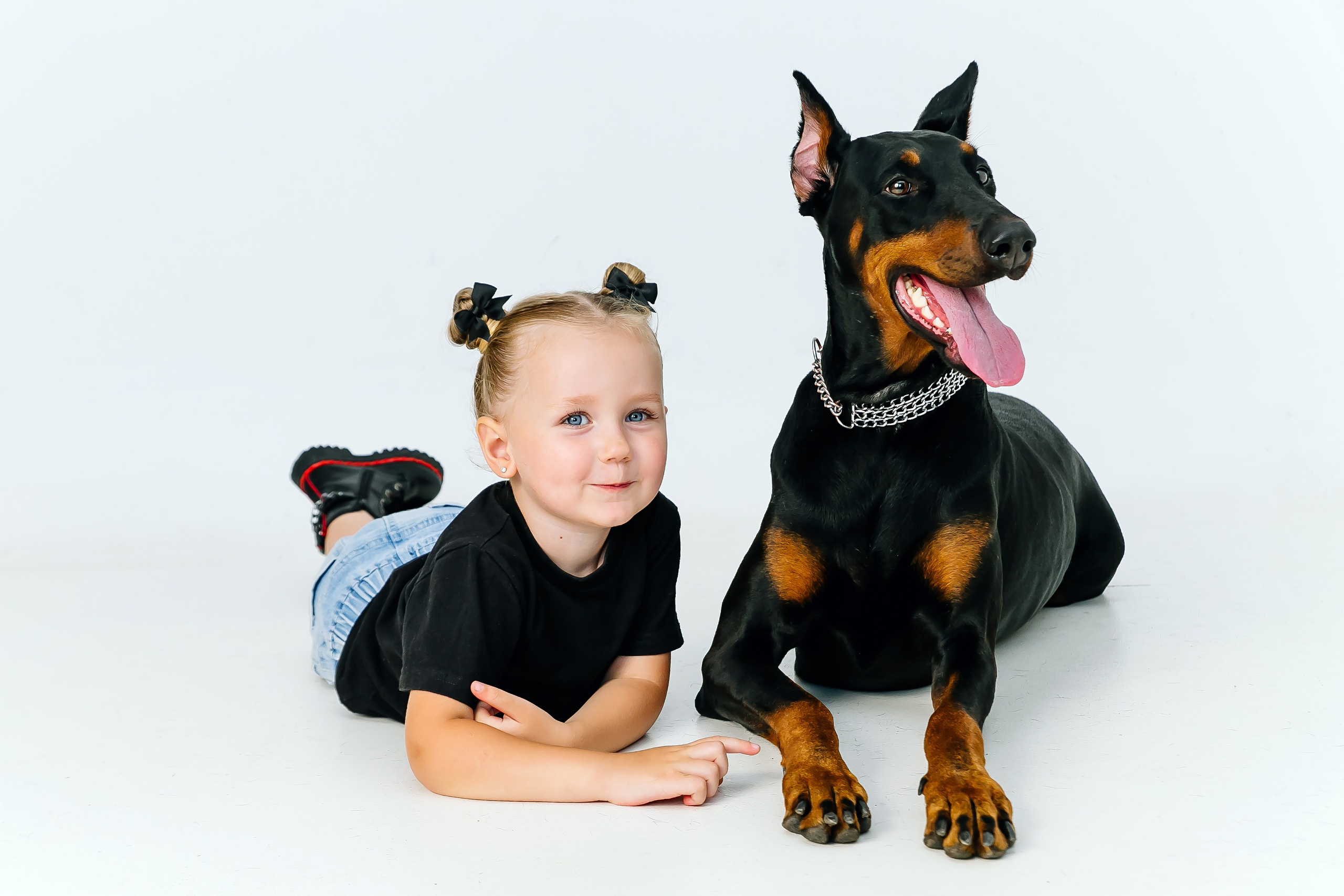 Фотопроект с доберманом. Свадебный и семейный фотограф в Краснодаре Илонна Ковалева