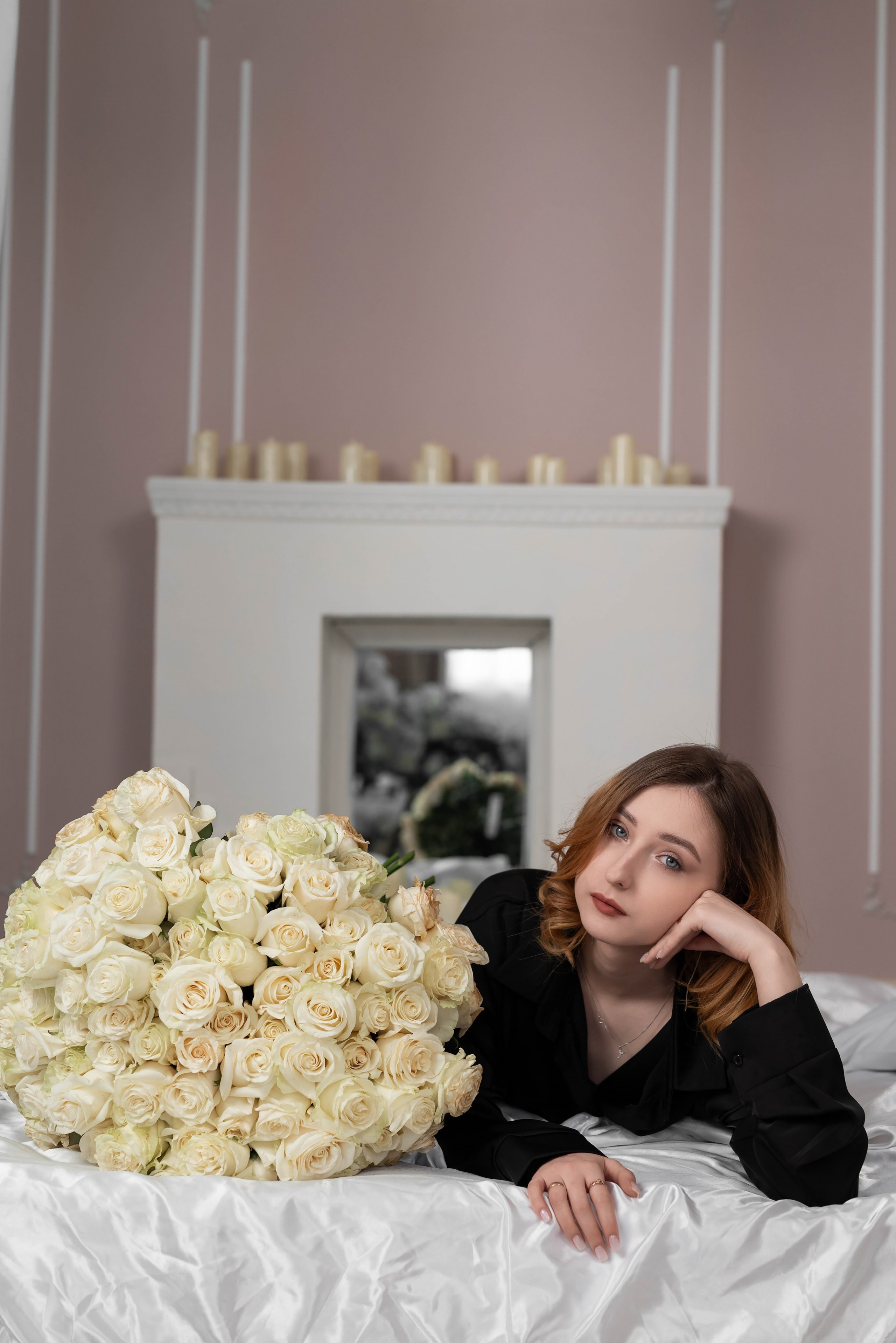 Фотопроект 101 белая роза 2026 год. Фотограф в городе Салават