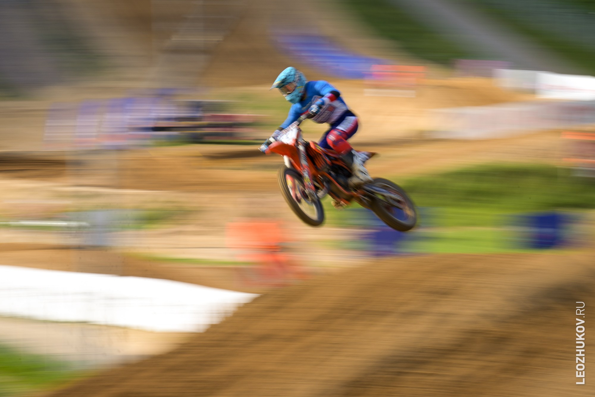 1 round of ММТ RGP russian motocross championships. Sports photographer Leonid Zhukov