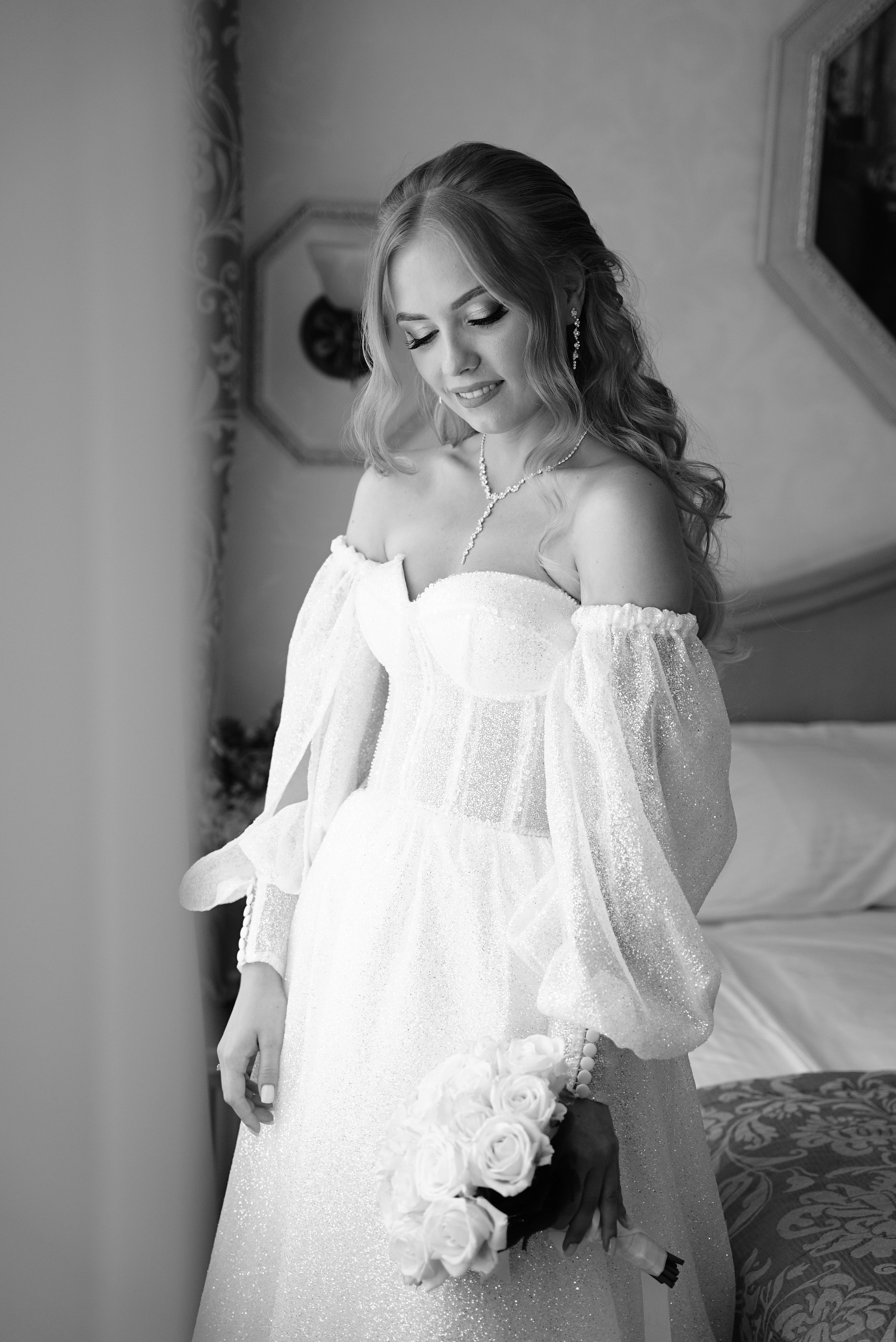 Никита и Галина чб. Свадебный фотограф в Самаре Анна Ковалева