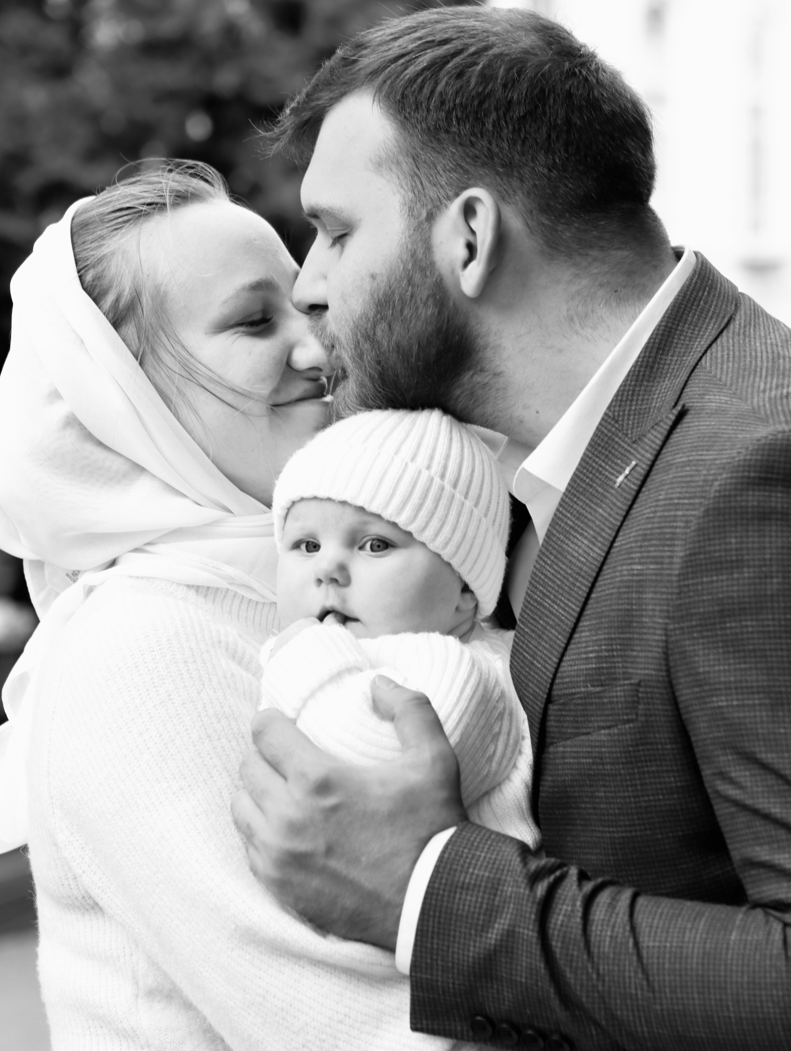 Анастасия и Вадим — крещение Виктории. Фотограф в Курске Смирнов Евгений