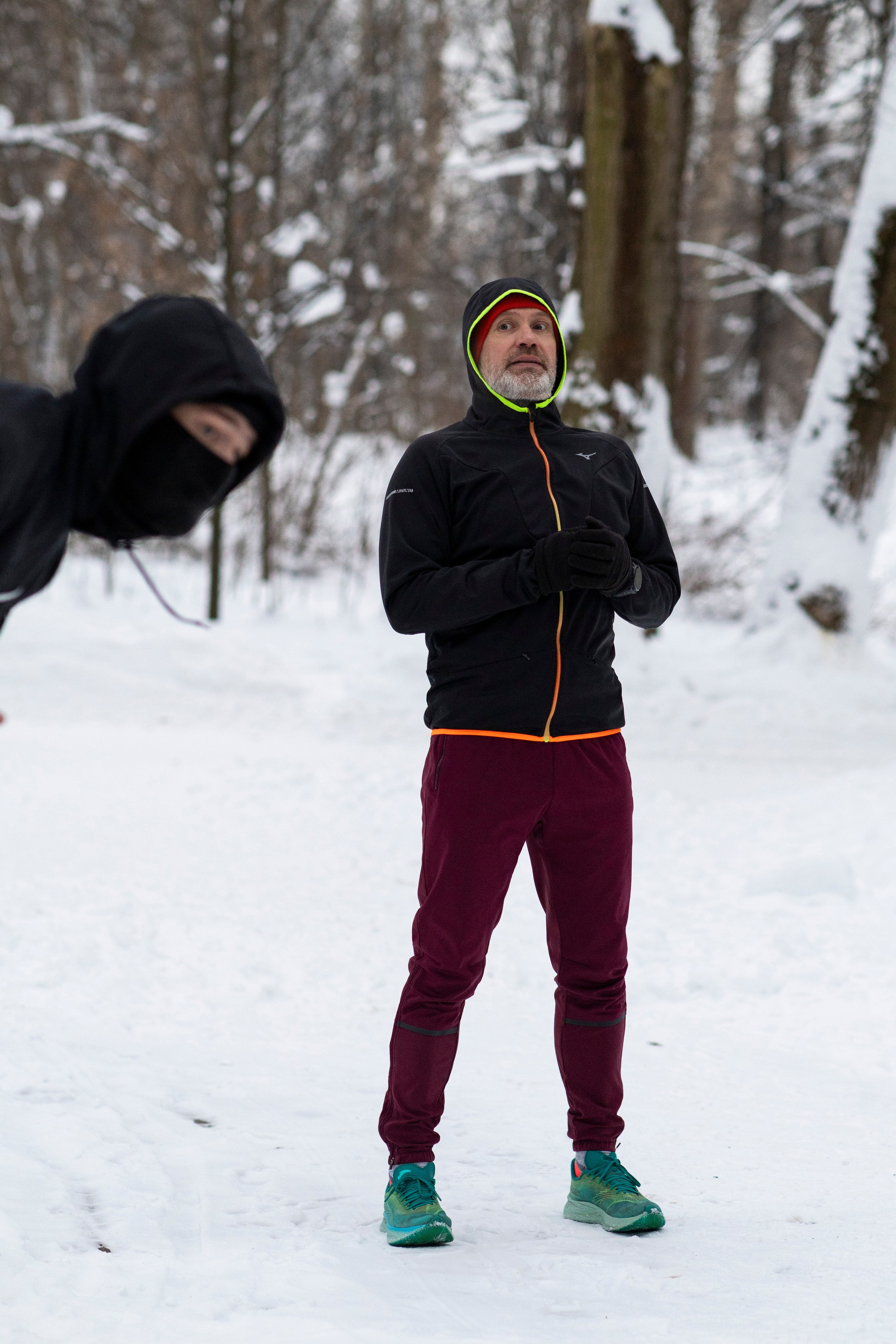 196 забег 5 вёрст в Тушино, 17.01.26. Фотограф Сергей Ловкий