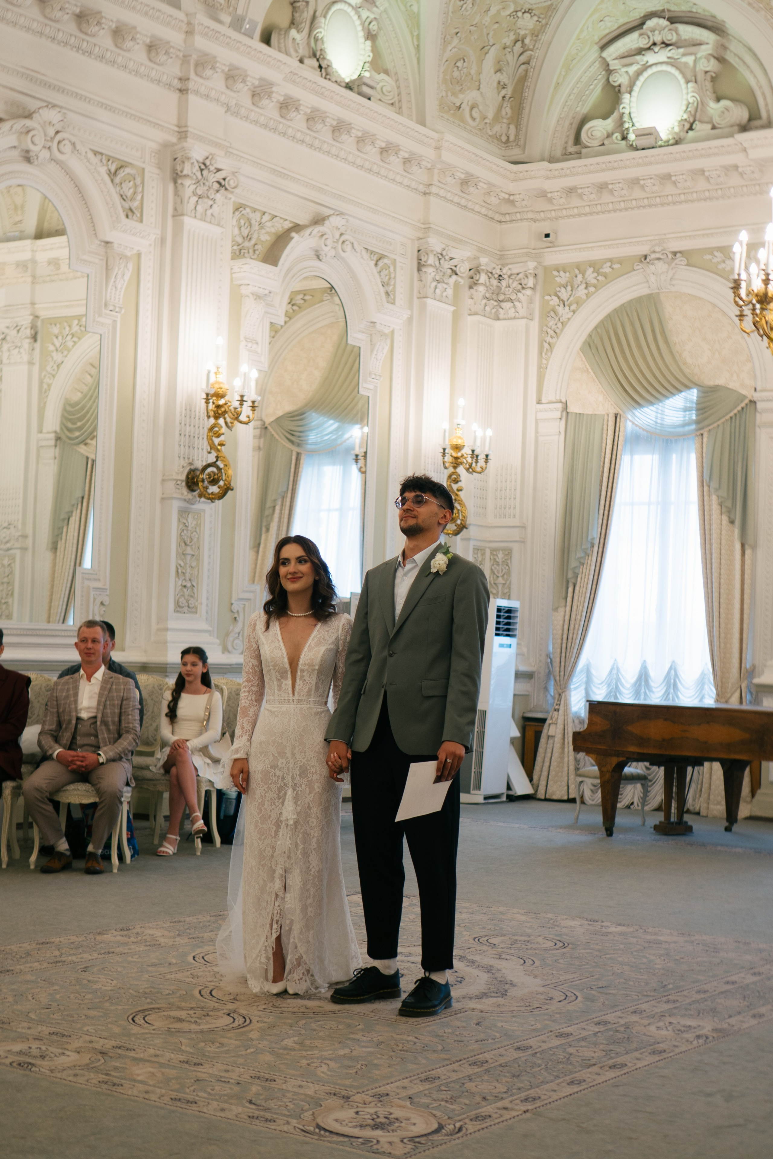 СВАДЕБНАЯ СЬЕМКА В ПЕРВОМ ДВОРЦЕ БРАКОСОЧЕТАНИЯ. Профессиональный фотограф, Санкт-Петербург — Виктория Богомолова