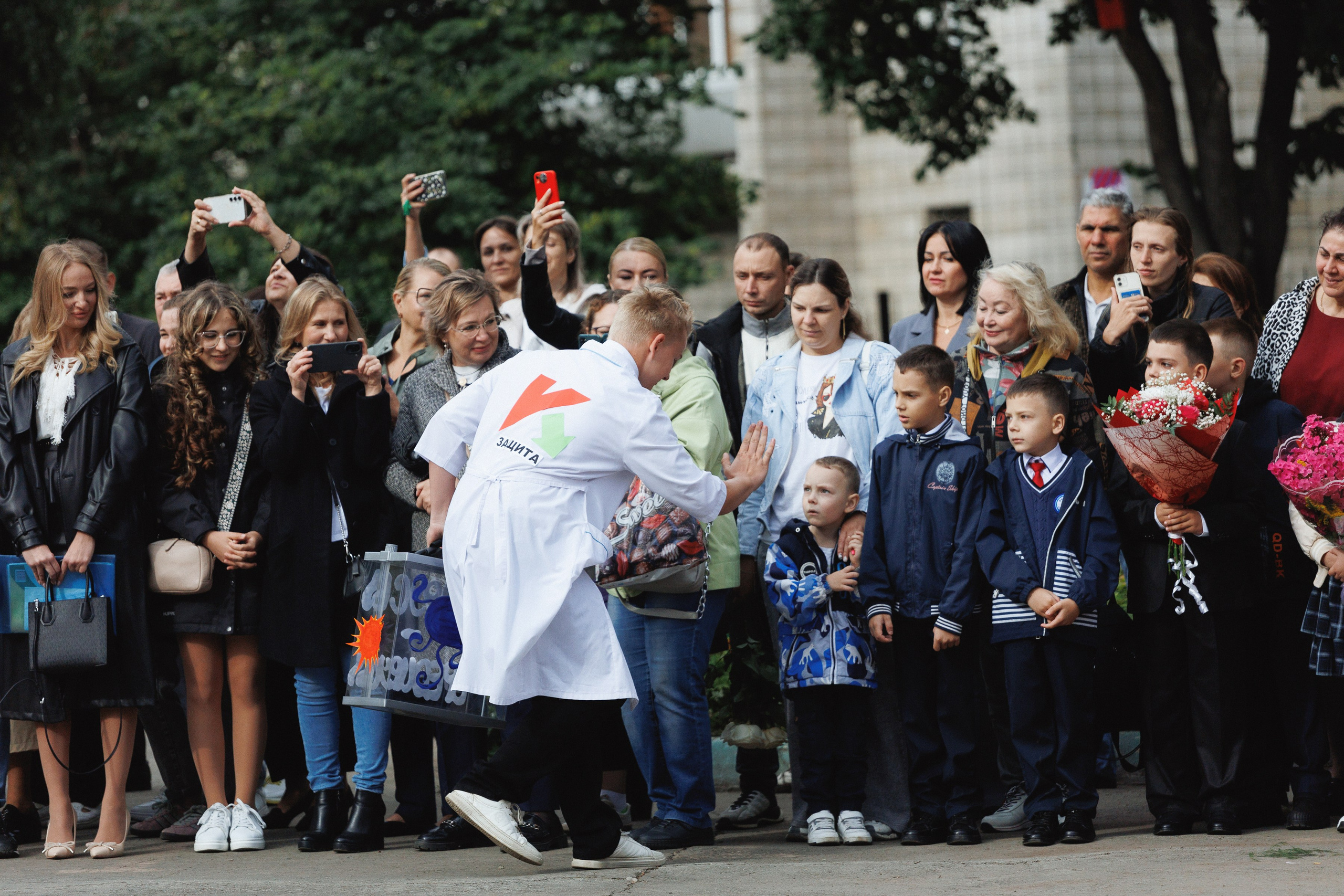 1 сентября лицей № 28. Фотомастерская Воробьевых