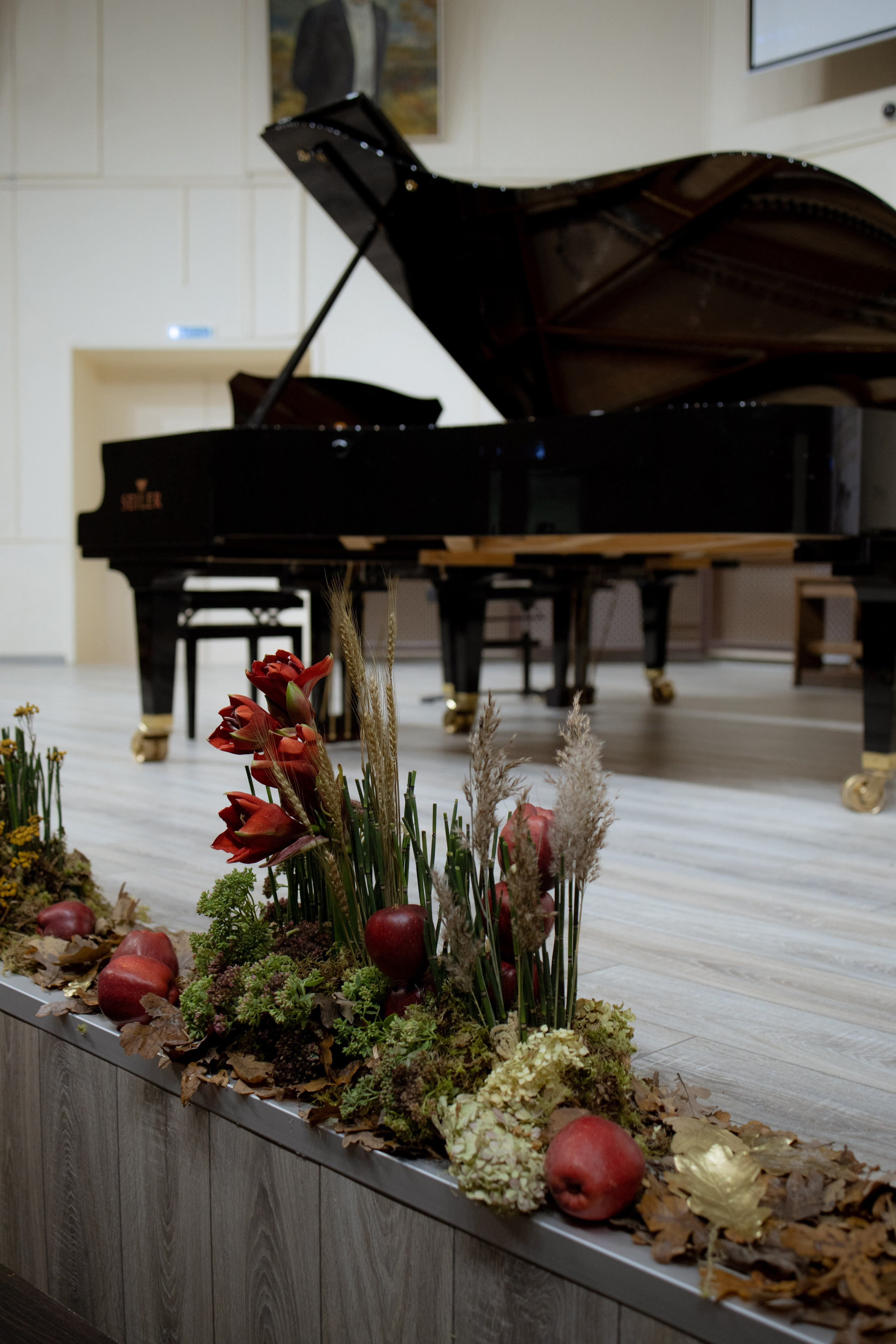 Оформление IX Международного конкурса пианистов имени Д. Д. Шостаковича. Оформление свадеб, декор свадеб Вера Маркова, Москва