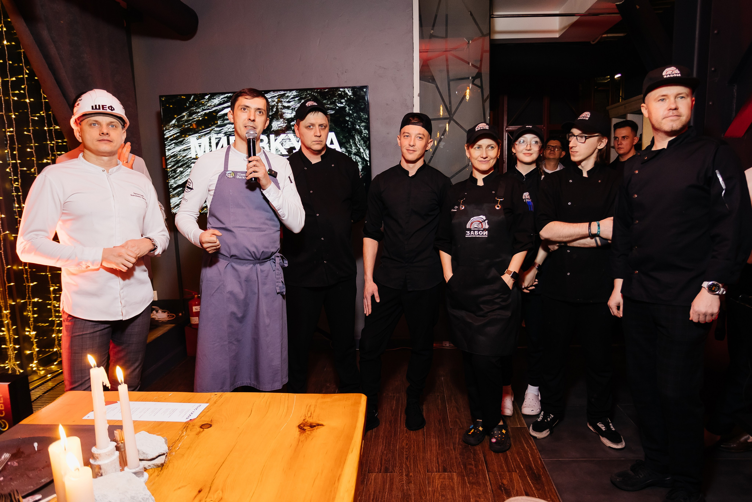 Гастрольный ужин «Солнце восходит на Камчатке» в ресторане «Забой». Фотограф Кемерово | Сергей