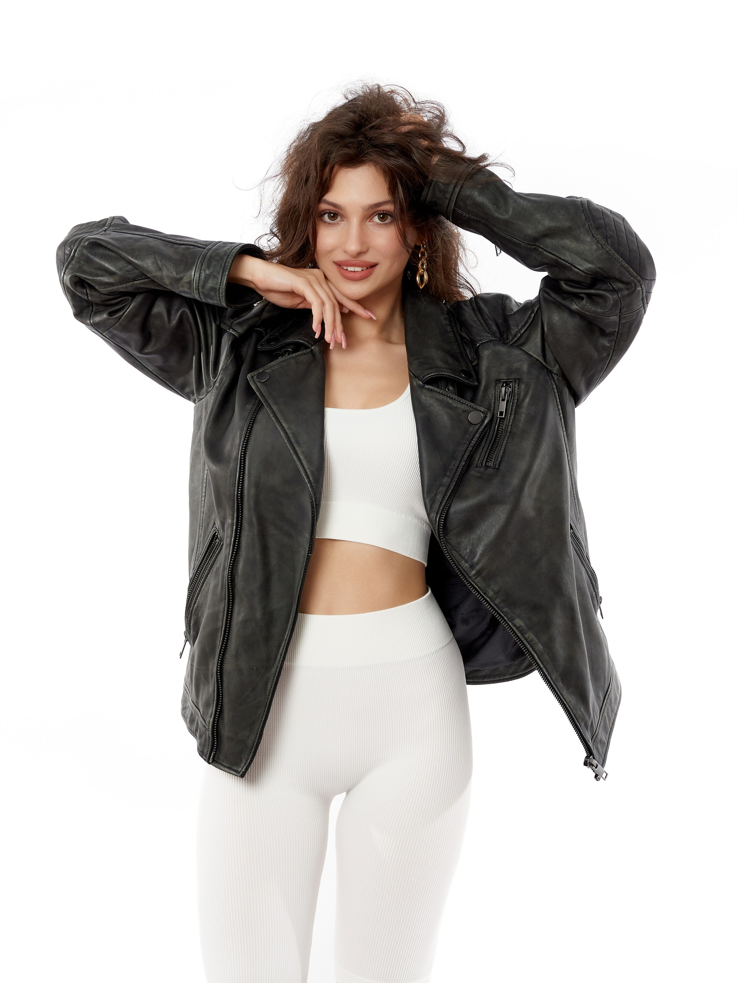 Комплекты Топ+велосипедки+лосины. Каталожный предметный фотограф