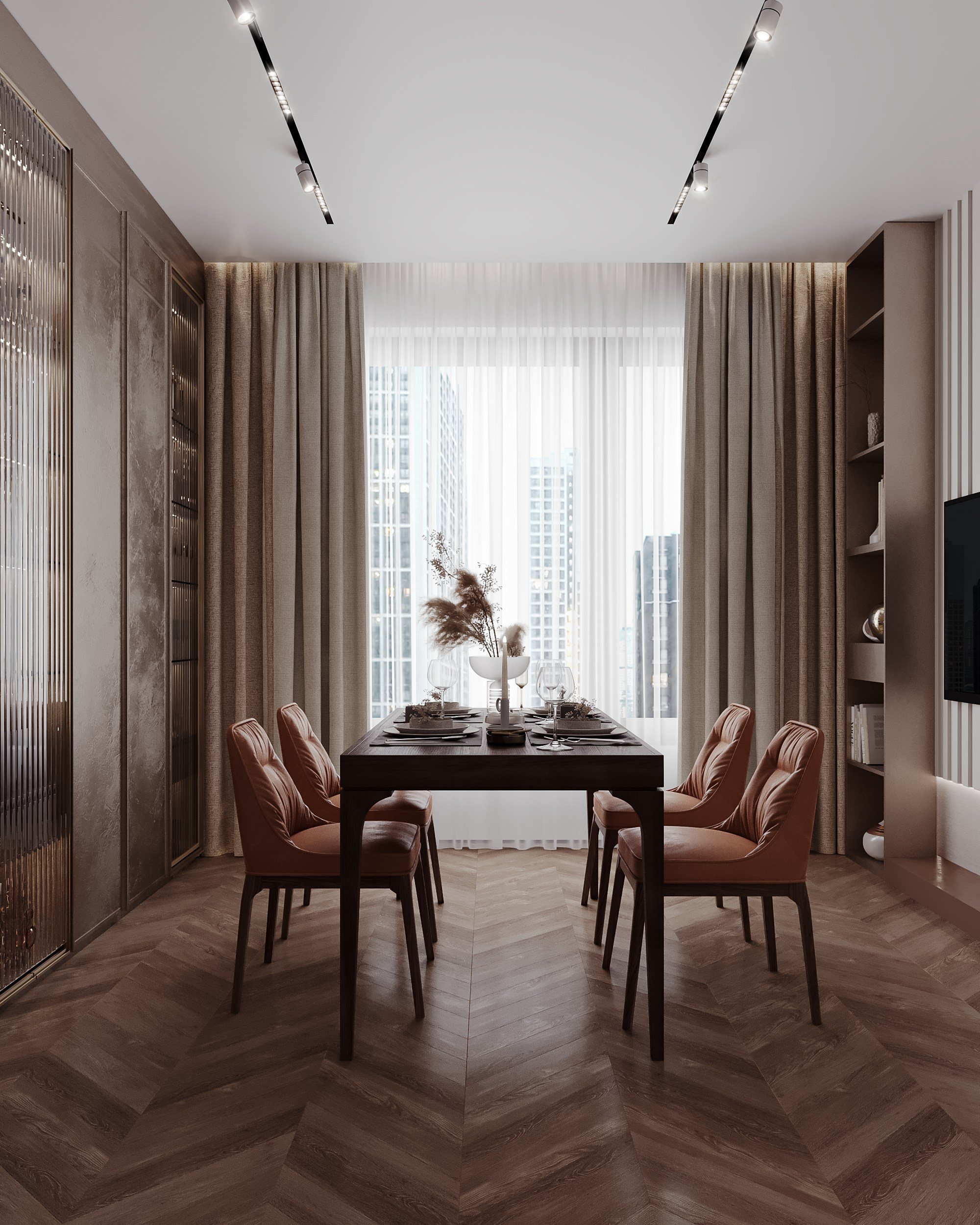 ЖК Хендлайнер 103 м². 3Д-Визуализация Наталья Макогонова