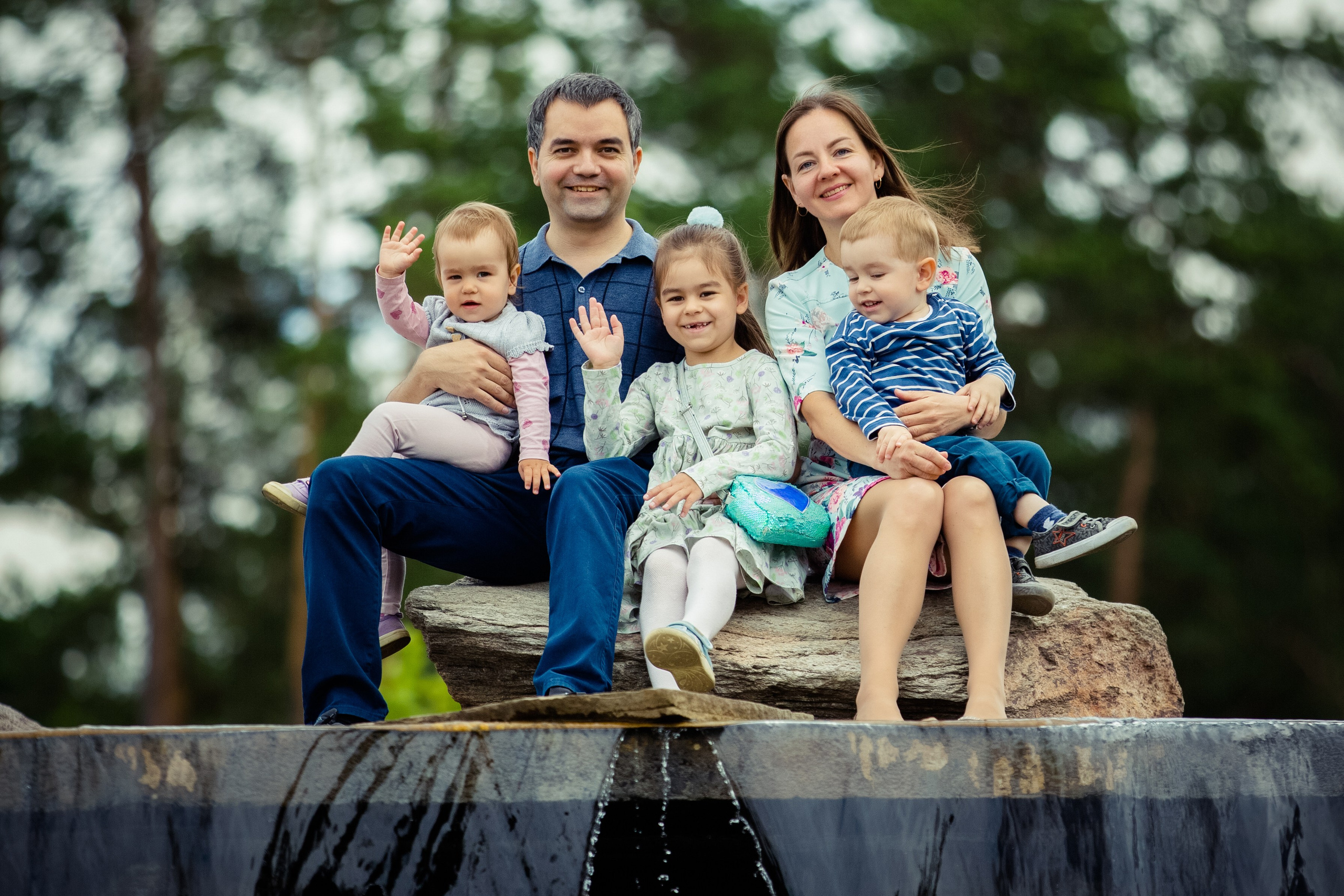 Мария Александр и их дети. Свадебный и семейный фотограф в Москве и Подмосковье Лариса Козлова