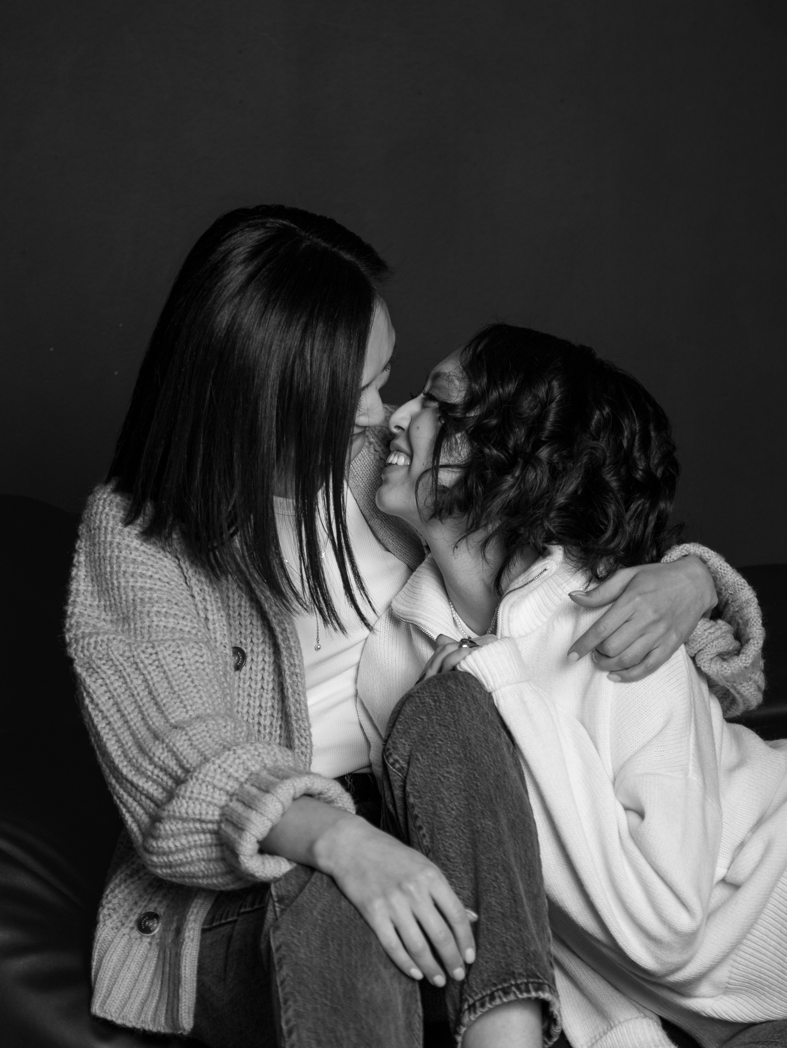 Мама и дочка, студийная съемка. Свадебный и семейный фотограф в Москве Мила Широких