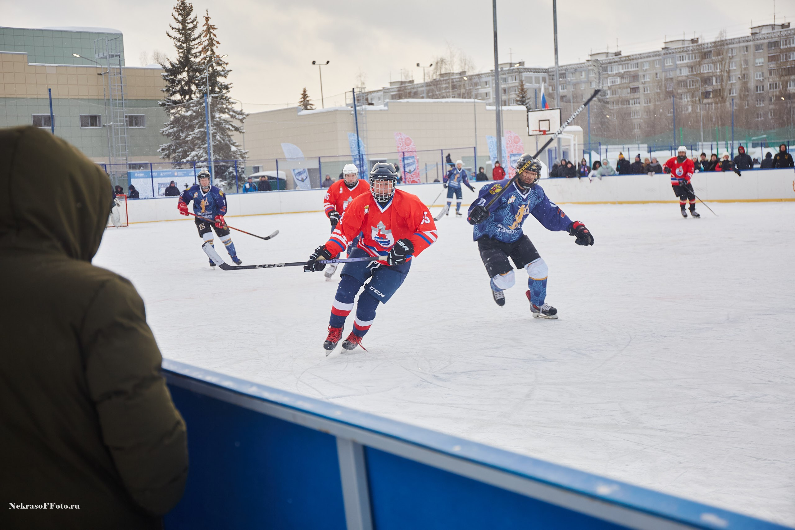 Турнир по хоккею «Русская классика» в рамках Офицерской хоккейной лиги. Спортивный фотограф Некрасов Денис