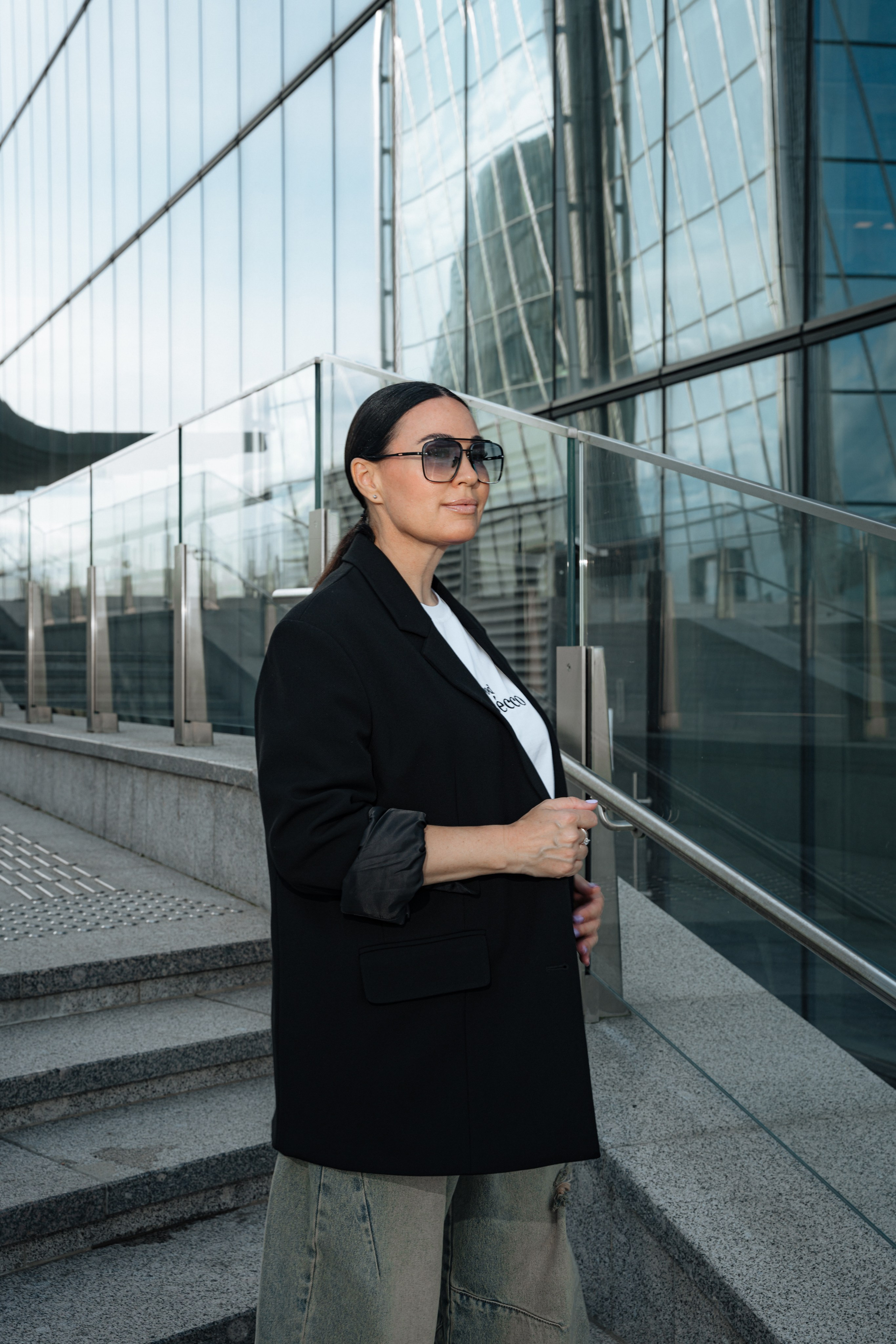 Елена. Лахта центр. Портретный фотограф в Санкт-Петербурге Дмитриева Наталия