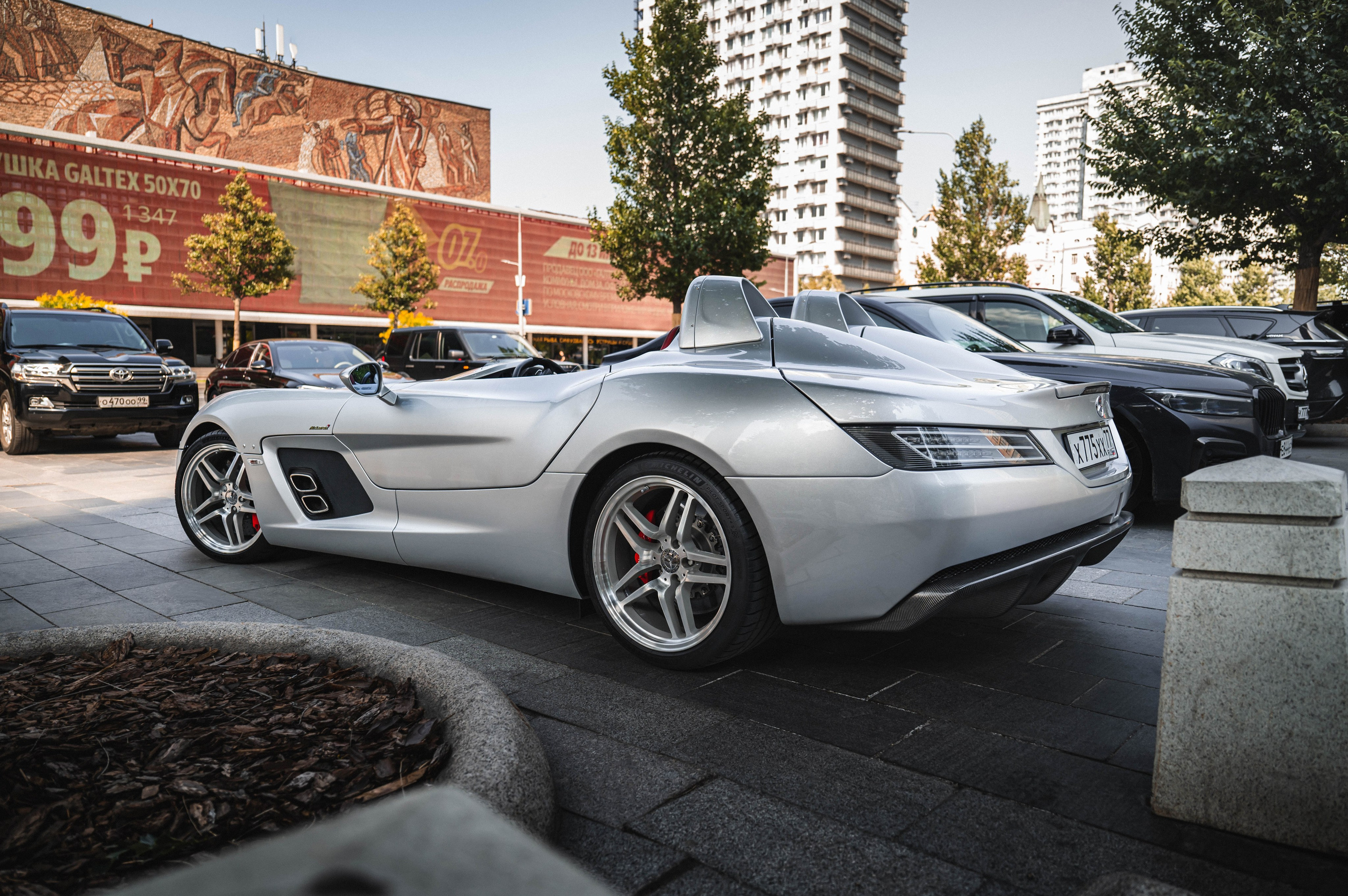 Mercedes-Benz SLR McLaren «Stirling Moss». Автомобильный фотограф в Москве — Сидоров Дмитрий