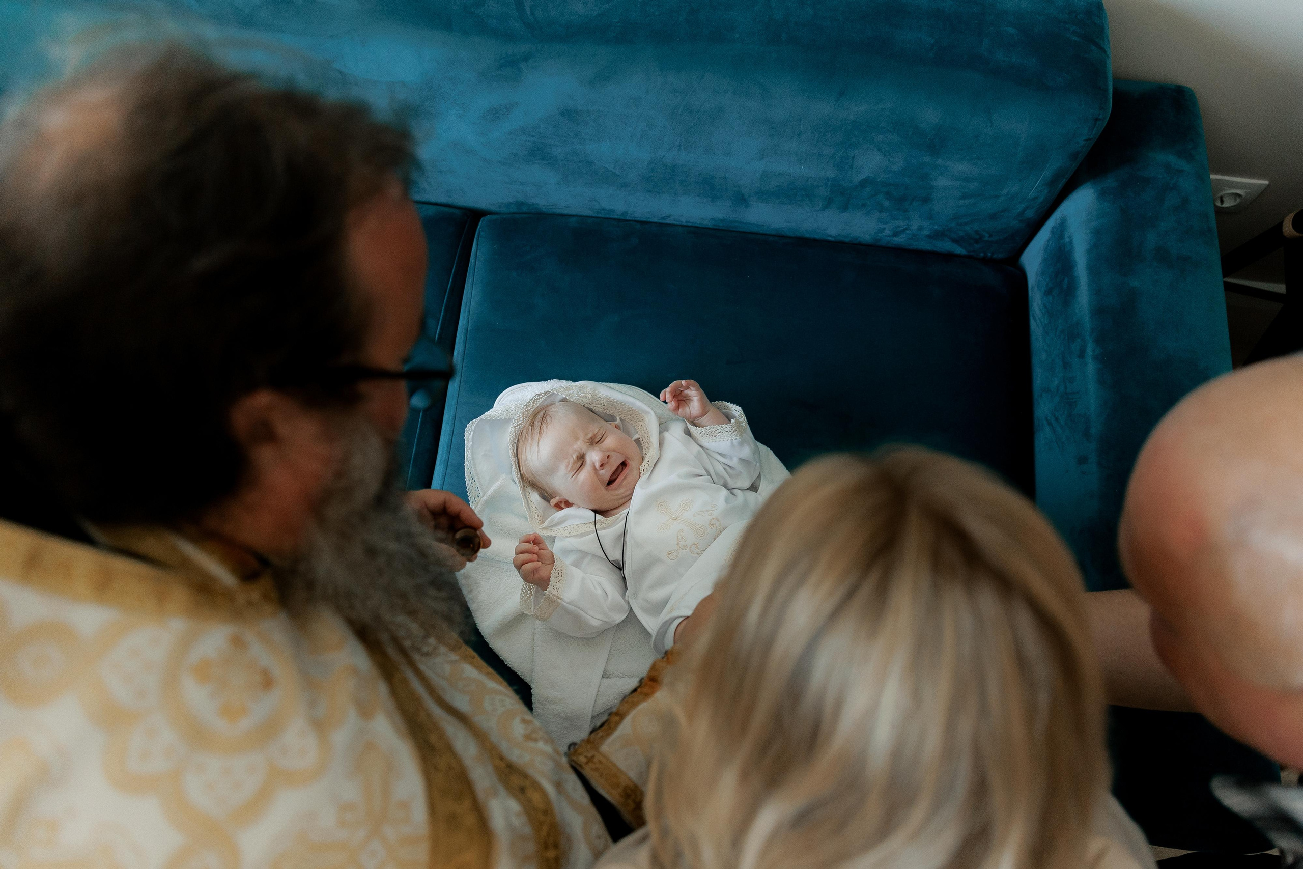 Елисей таинство крещения. Свадебный фотограф в Москве