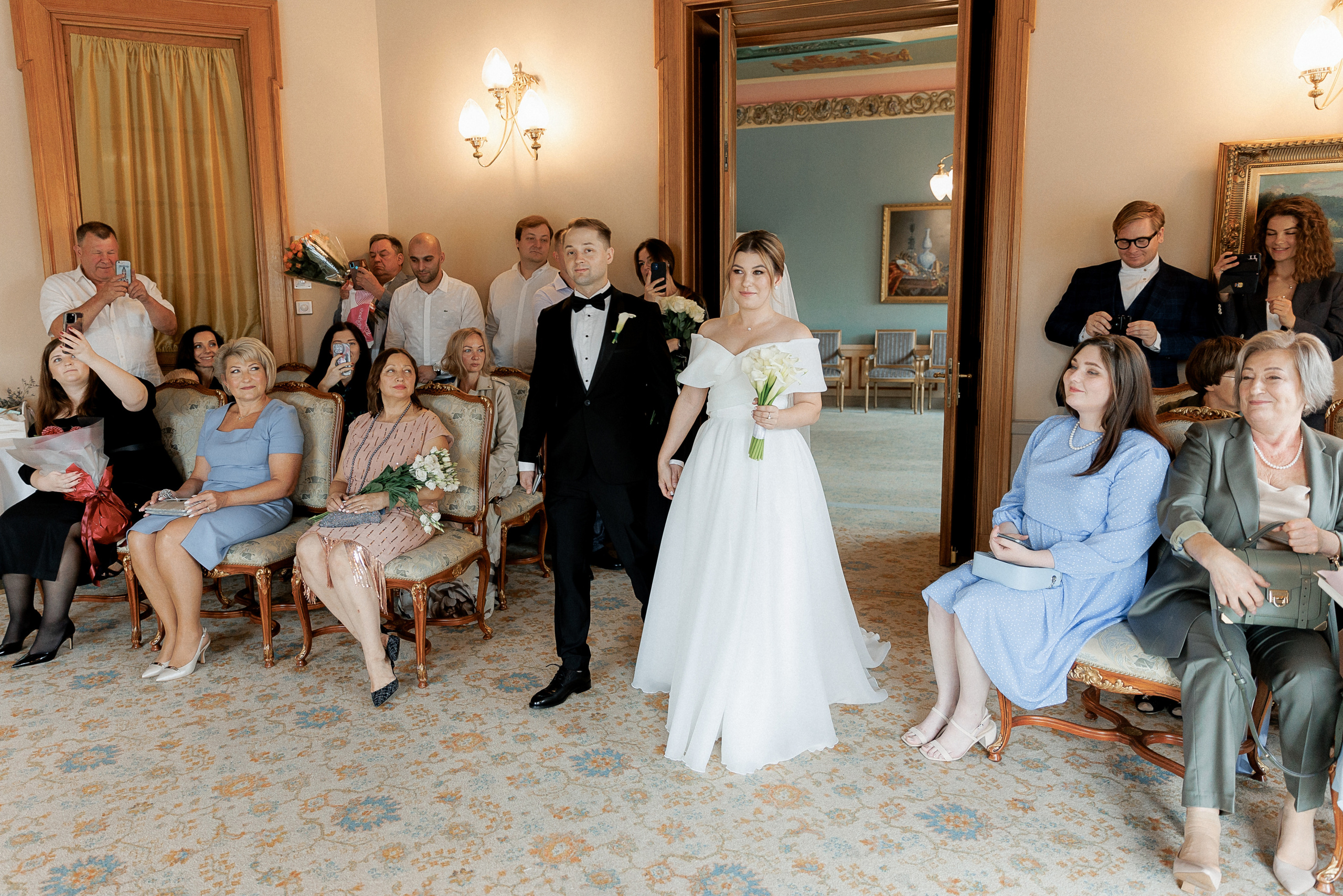 Гриша & Настя роспись в Национале. Свадебный фотограф в Москве