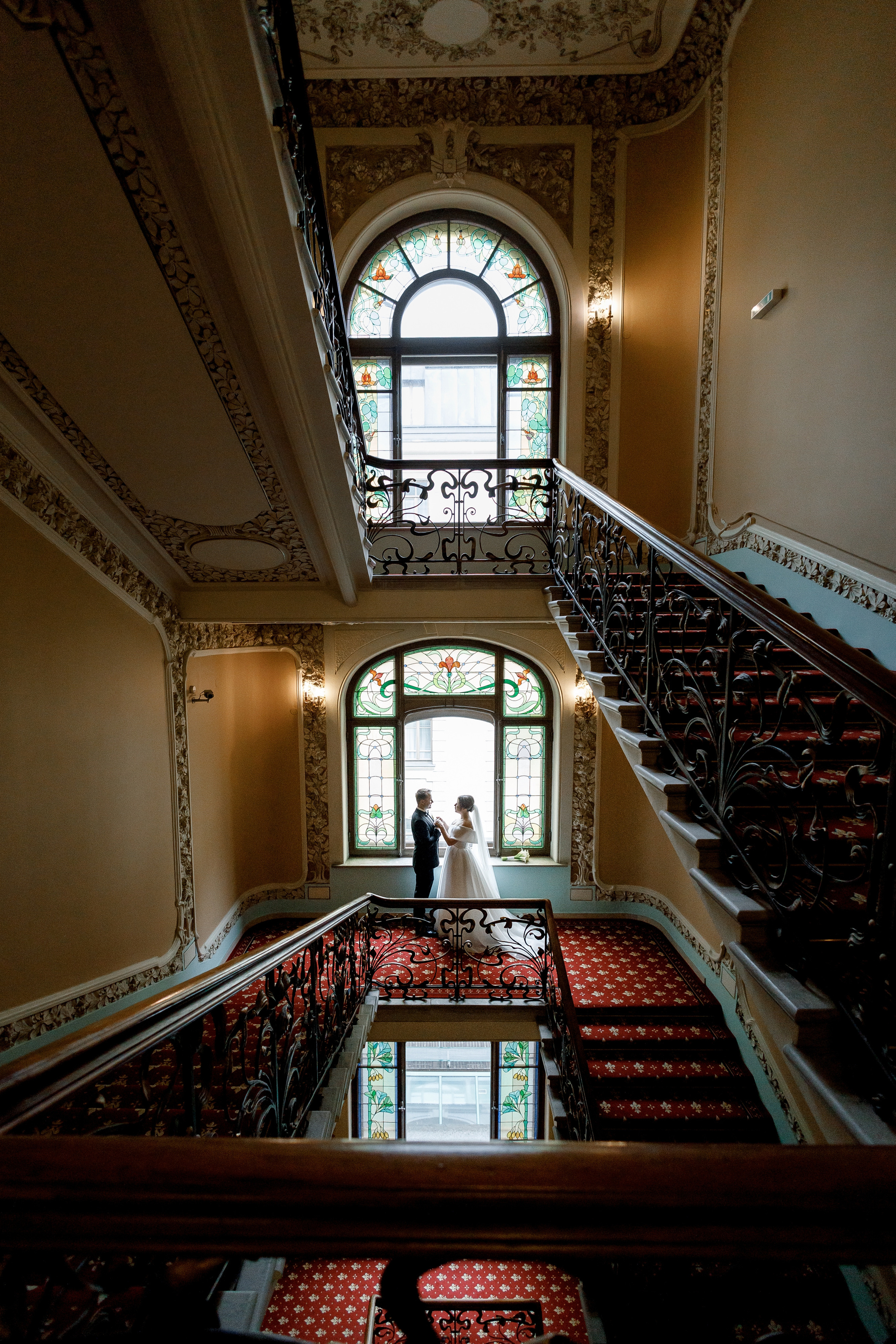 Гриша & Настя роспись в Национале. Свадебный фотограф в Москве