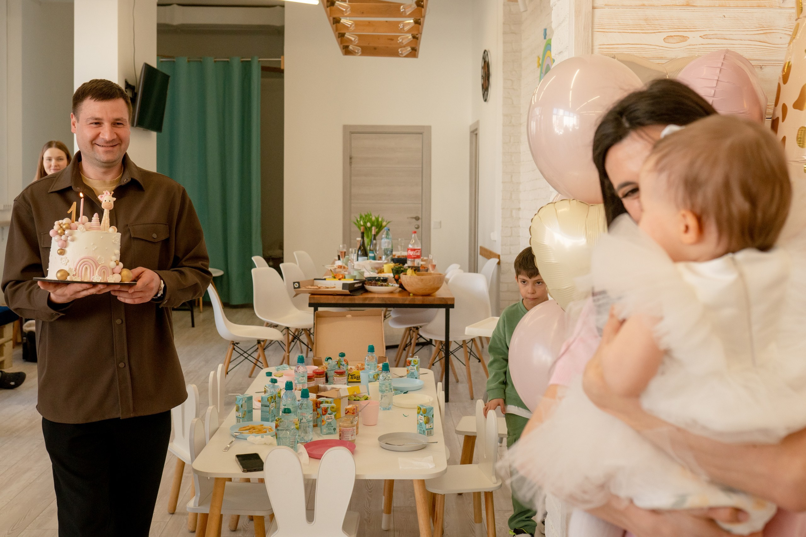 Кире 1 годик. Семейный фотограф в Москве Лилия Лебедева