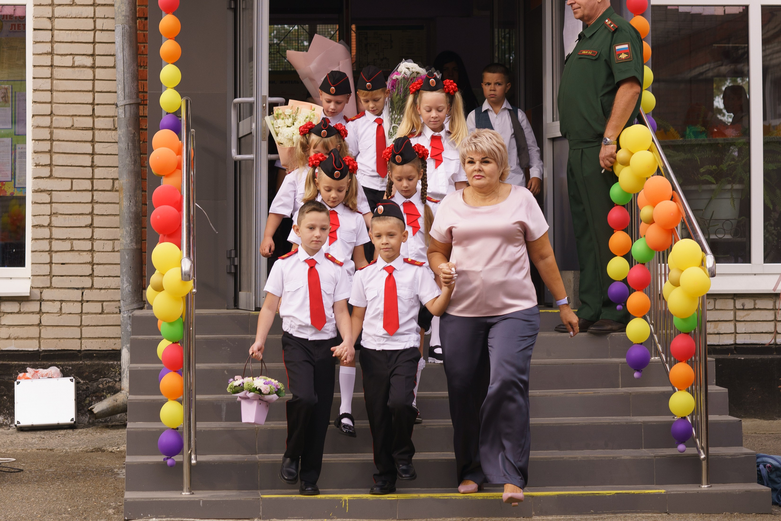 Первый раз в первый класс 2024. Семейный и свадебный фотограф в Краснодаре Эльвира Глазунова