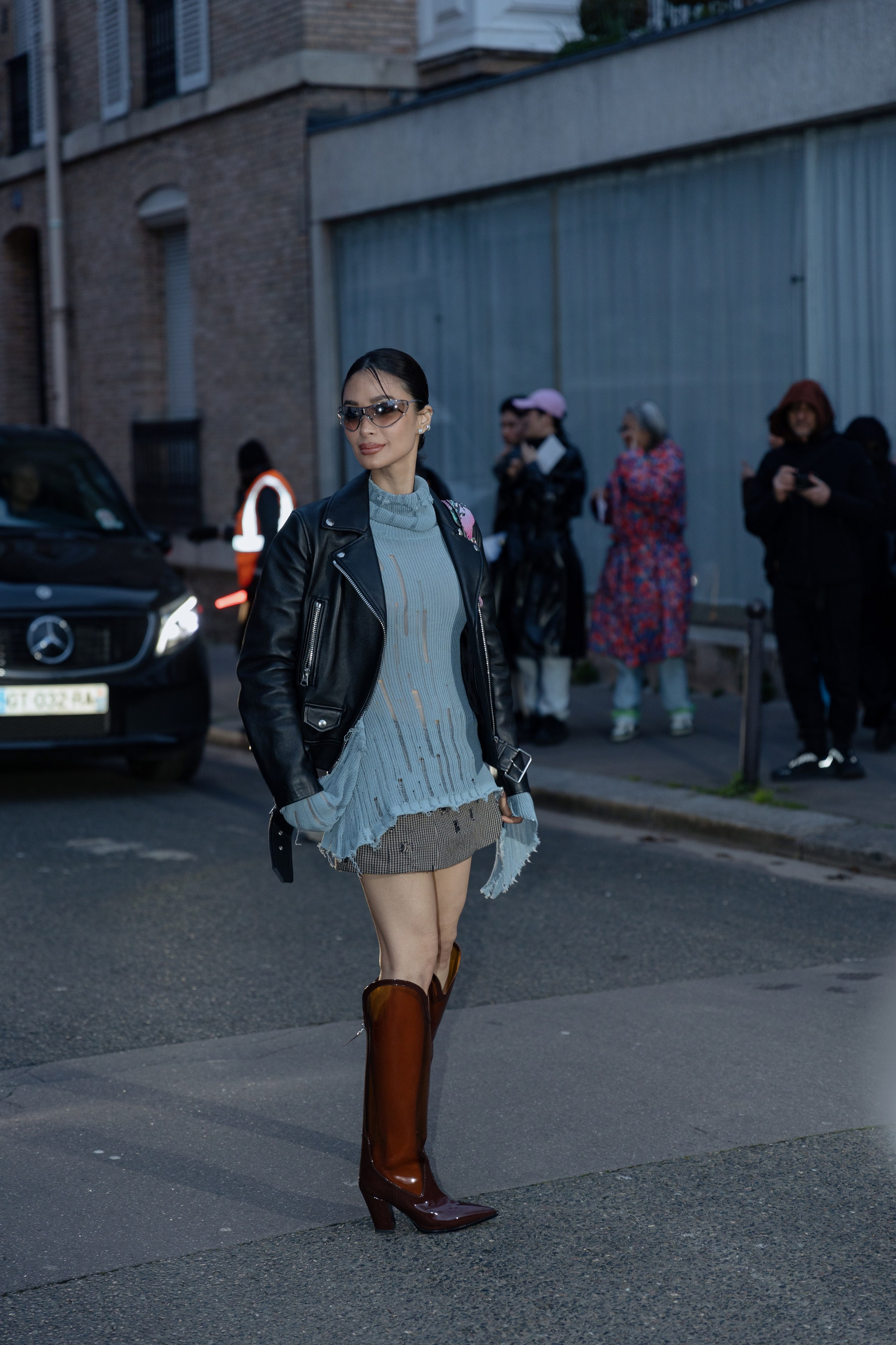 ACNE PFW WOMENSWEAR FALL-WINTER 24/25. Photographer in Milan Ivan Goncharov