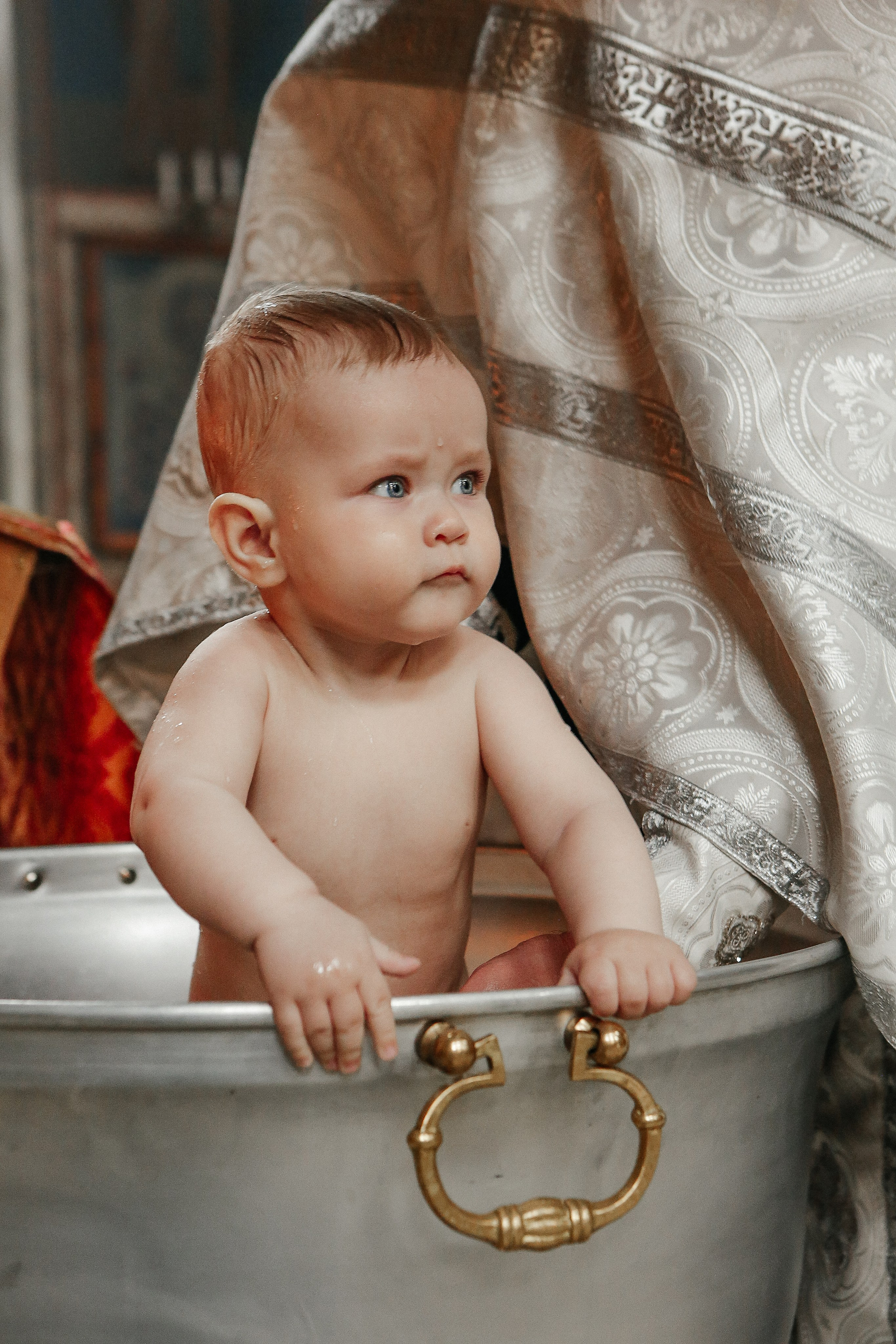 Крещение Максима. Семейный и детский фотограф в Москве Александра Мак