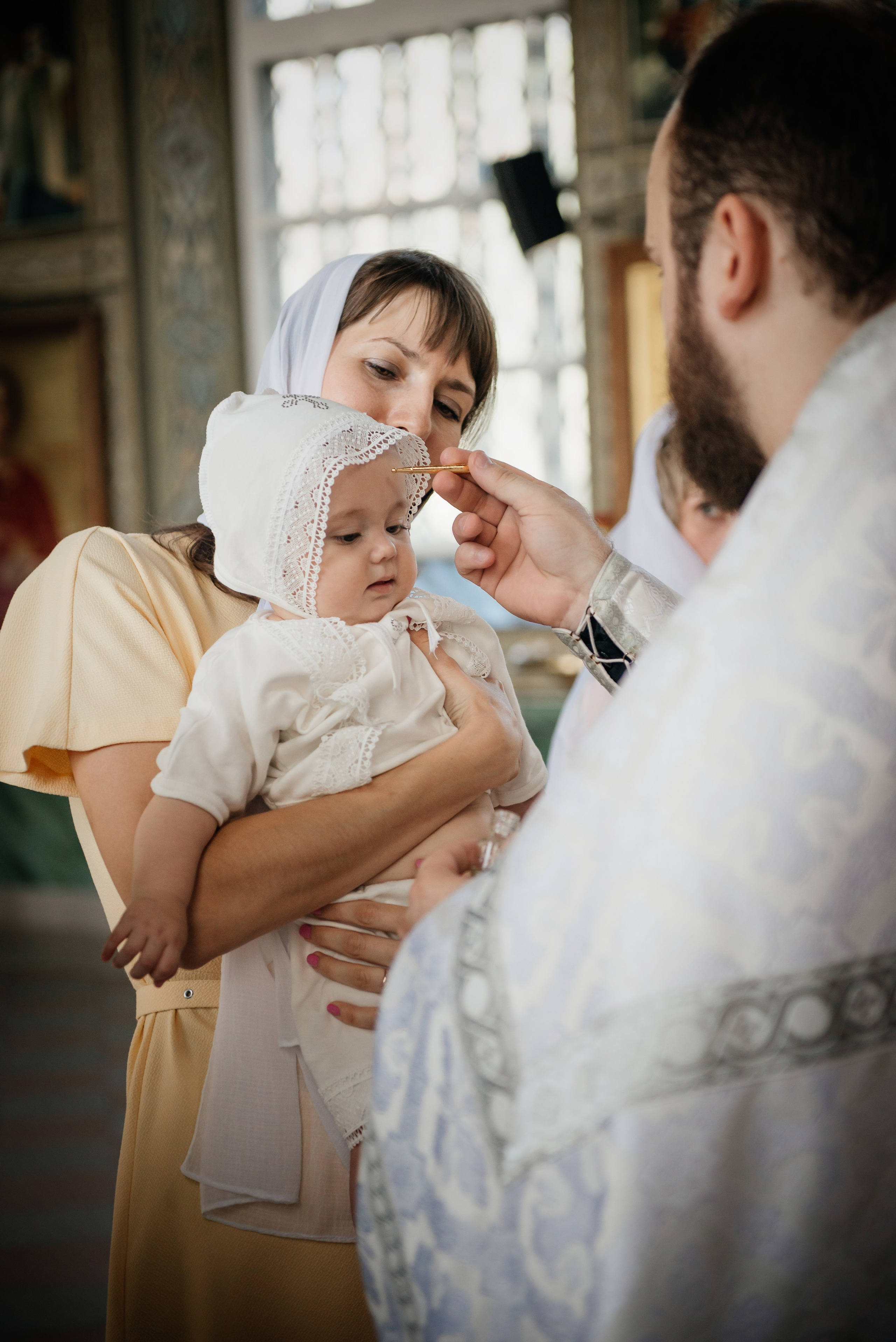 Таинство Крещения. Фотограф новорожденных в Ростове-на-Дону