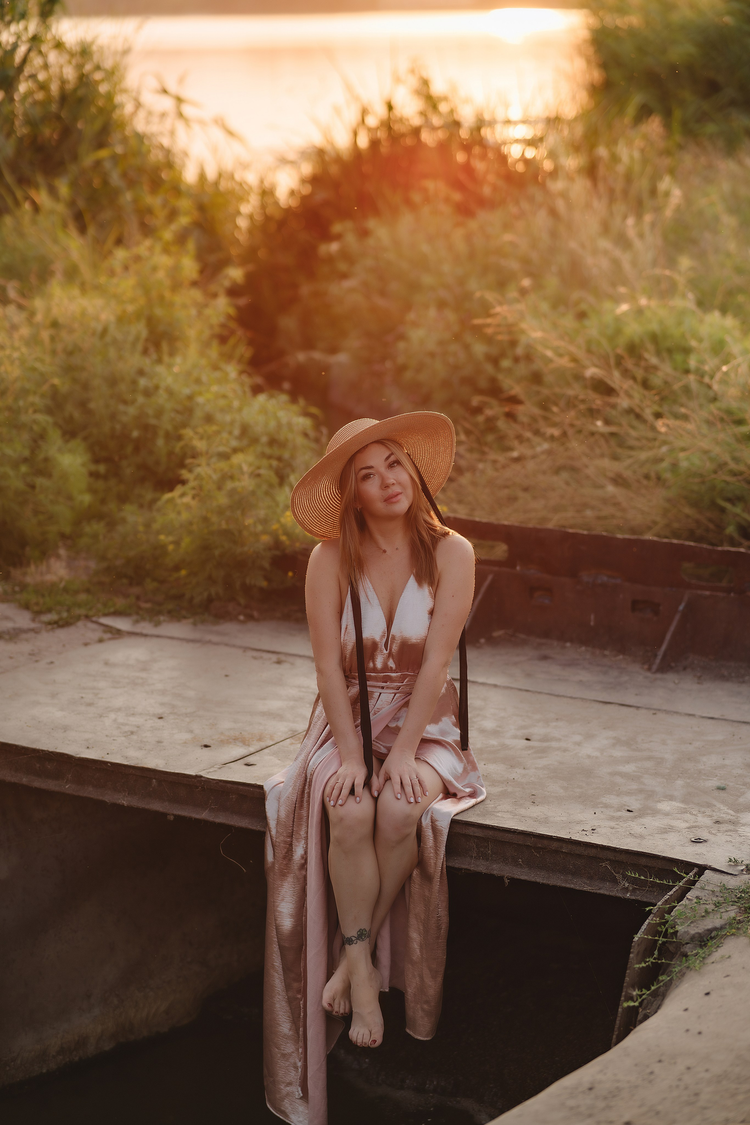 Юлия | Летняя съемка на закате. Фотограф Карина Шмулёва. Воронеж и область