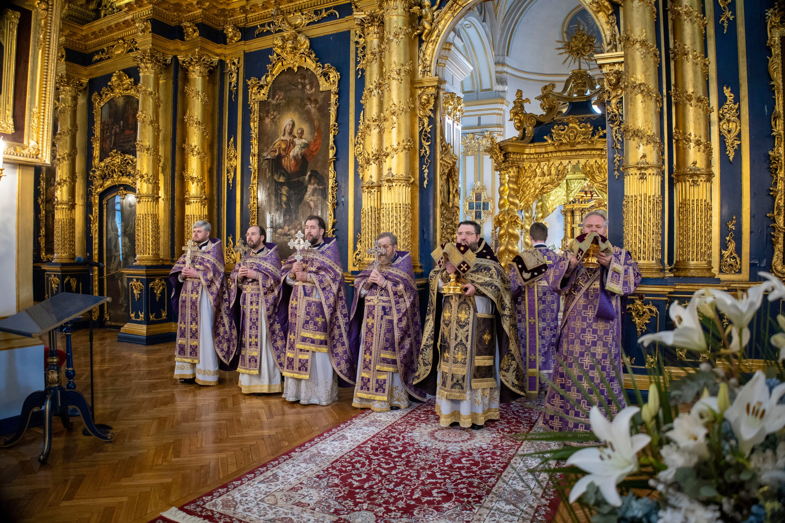 ВЕЛИКИЙ ЧЕТВЕРГ. ВОСПОМИНАНИЕ ТАЙНОЙ ВЕЧЕРИ. НИКОЛО-БОГОЯВЛЕНСКИЙ МОРСКОЙ СОБОР