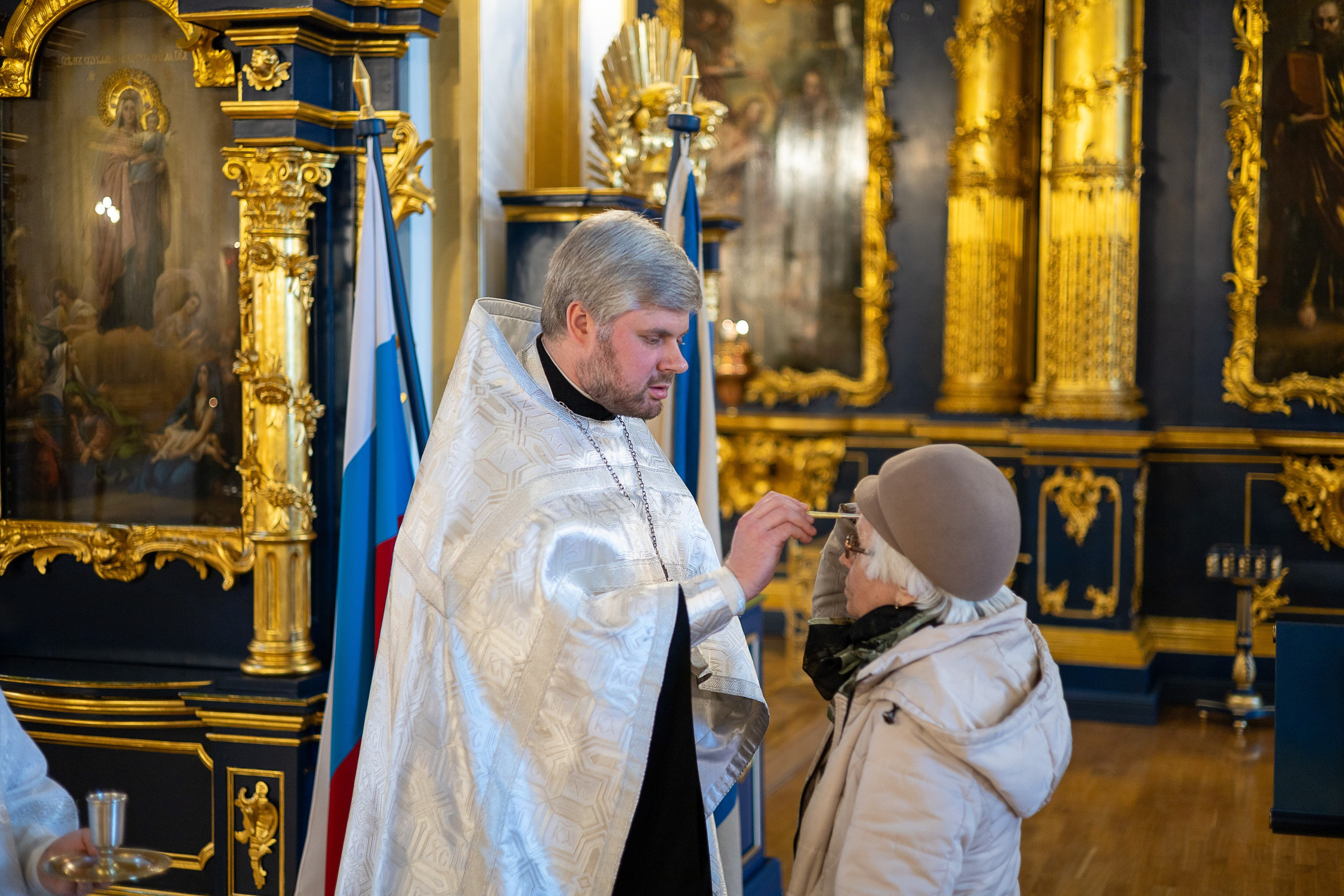 ВСЕНОЩНОЕ БДЕНИЕ В КАНУН ПРАЗДНИКА ВОЗНЕСЕНИЯ ГОСПОДНЯ. НИКОЛО-БОГОЯВЛЕНСКИЙ МОРСКОЙ СОБОР