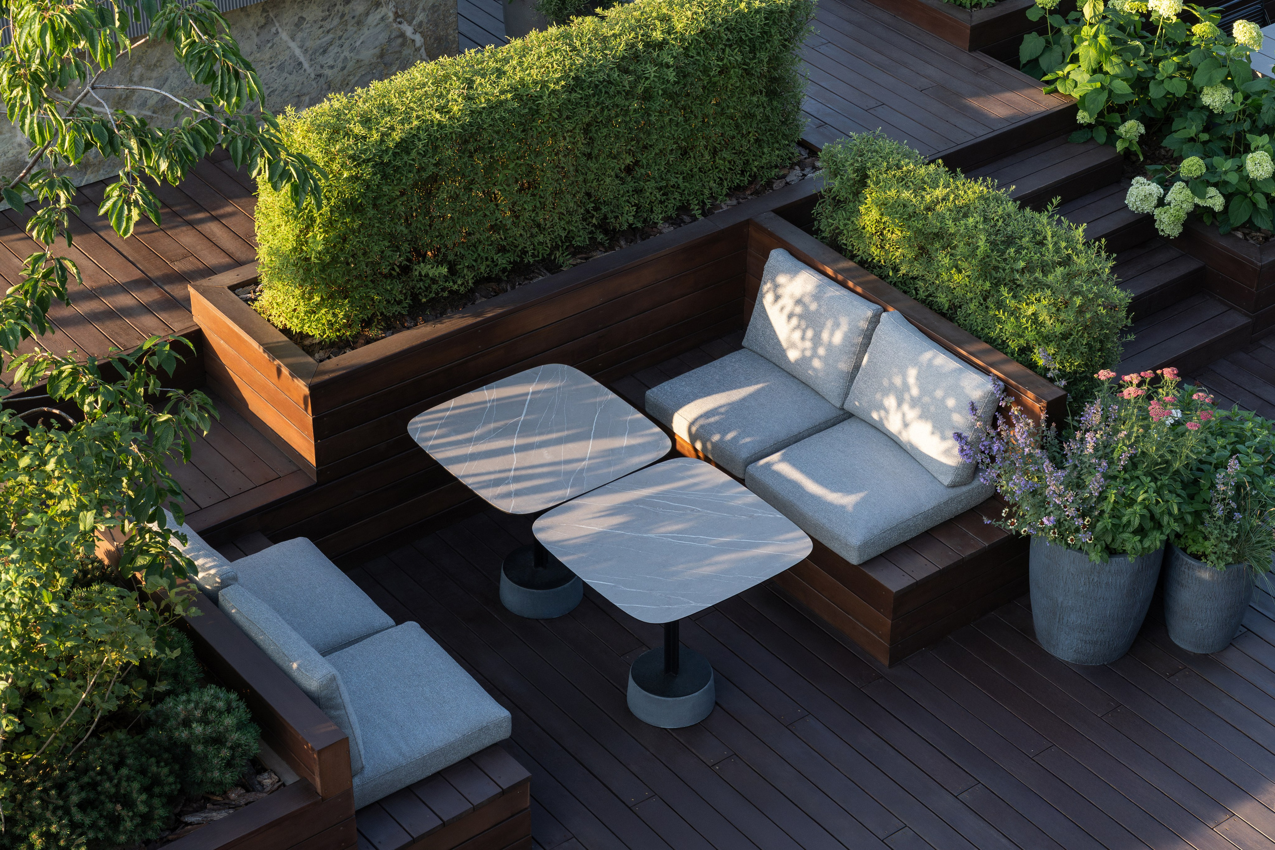 Brusnika office terrace, Moscow. Артамонов Александр | Архитектурный и ландшафтный фотограф