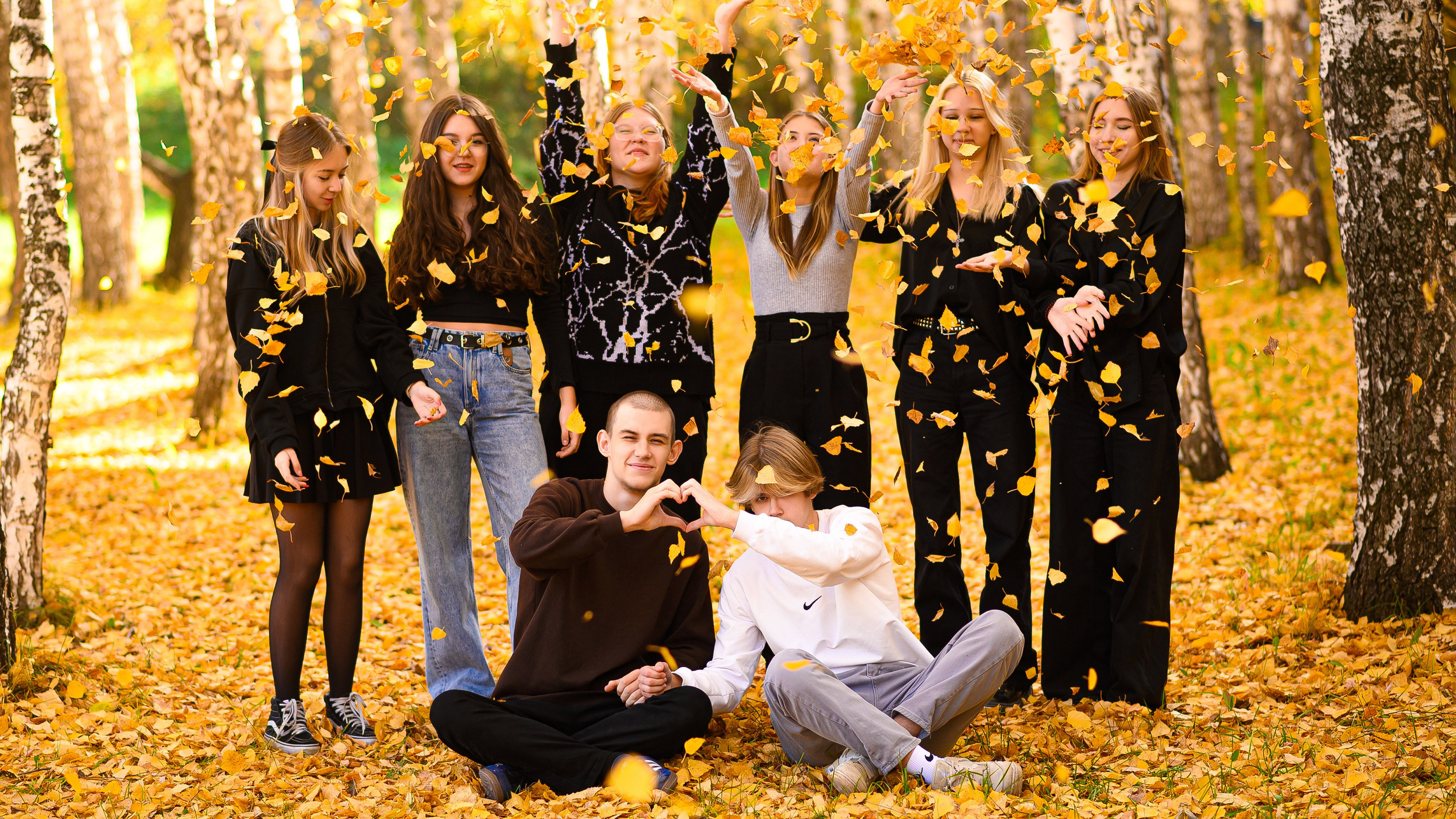 Галерея фотографий. Красавчики — выпускные альбомы в Новосибирске