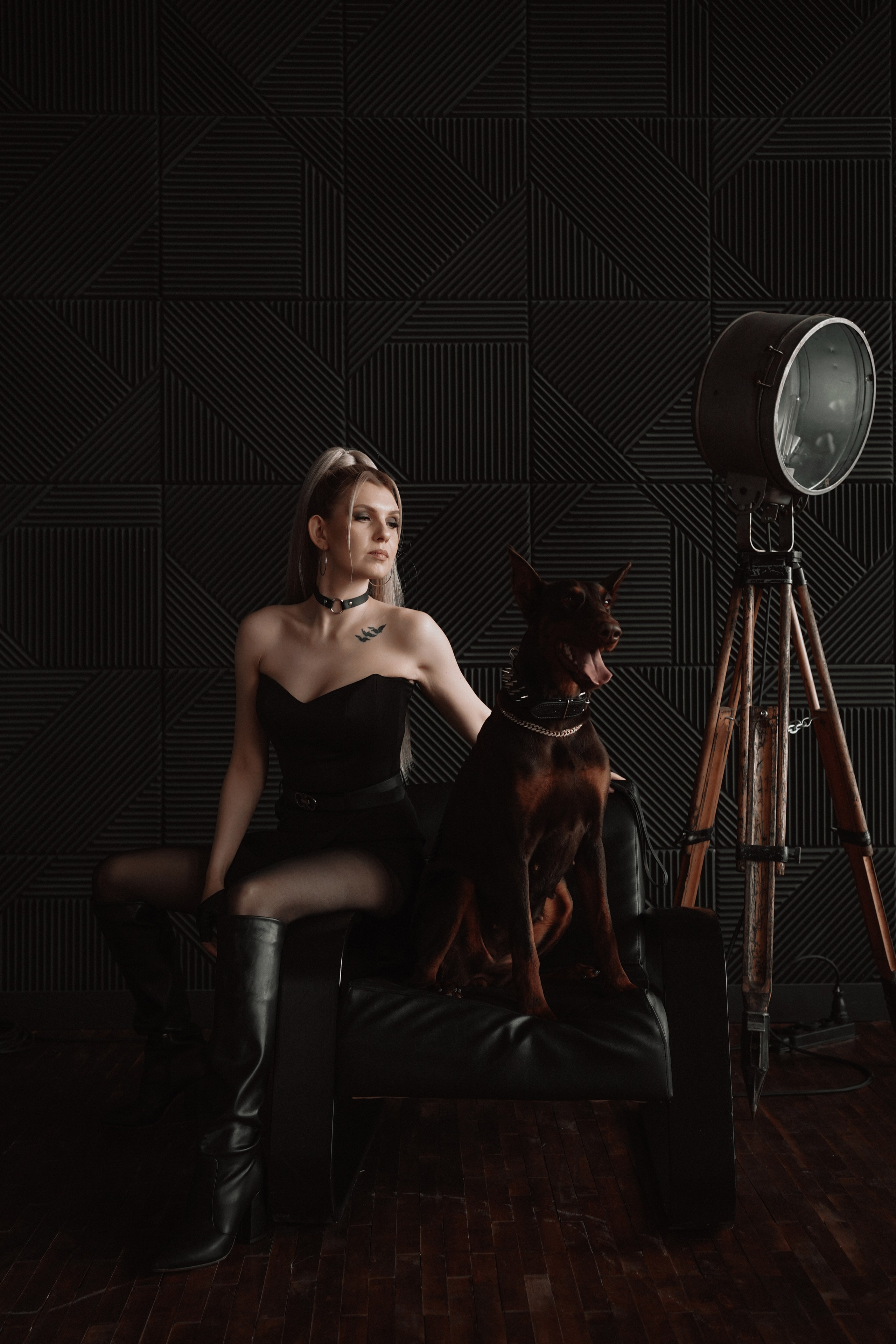 Фотосессия с собакой в Ростове-на-Дону. Женский фотограф Алёна Чёботова. Свадебный фотограф в Ростове-на-Дону. Таинство Крещения и Венчания, семейные фотосессии. Алёна Чёботова