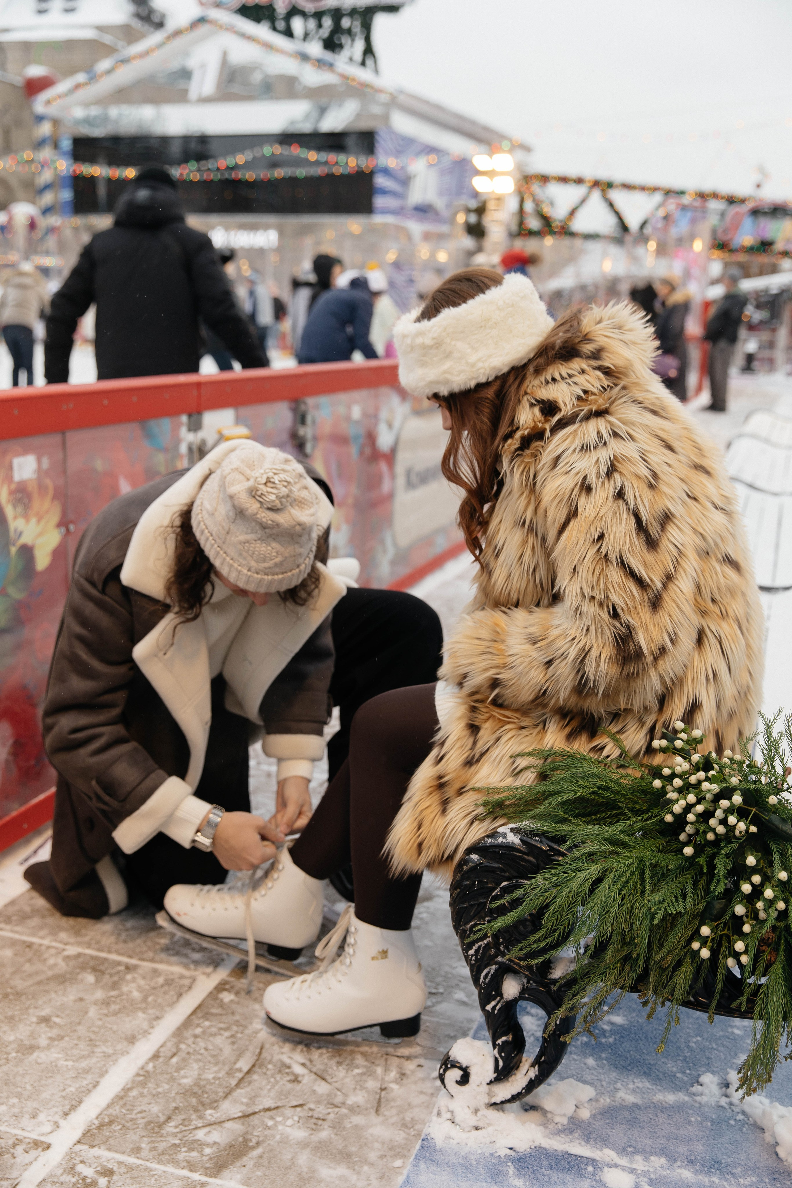 Зимняя история любви. Фотограф индивидуальных женских портретов и LOVEstory в Москве