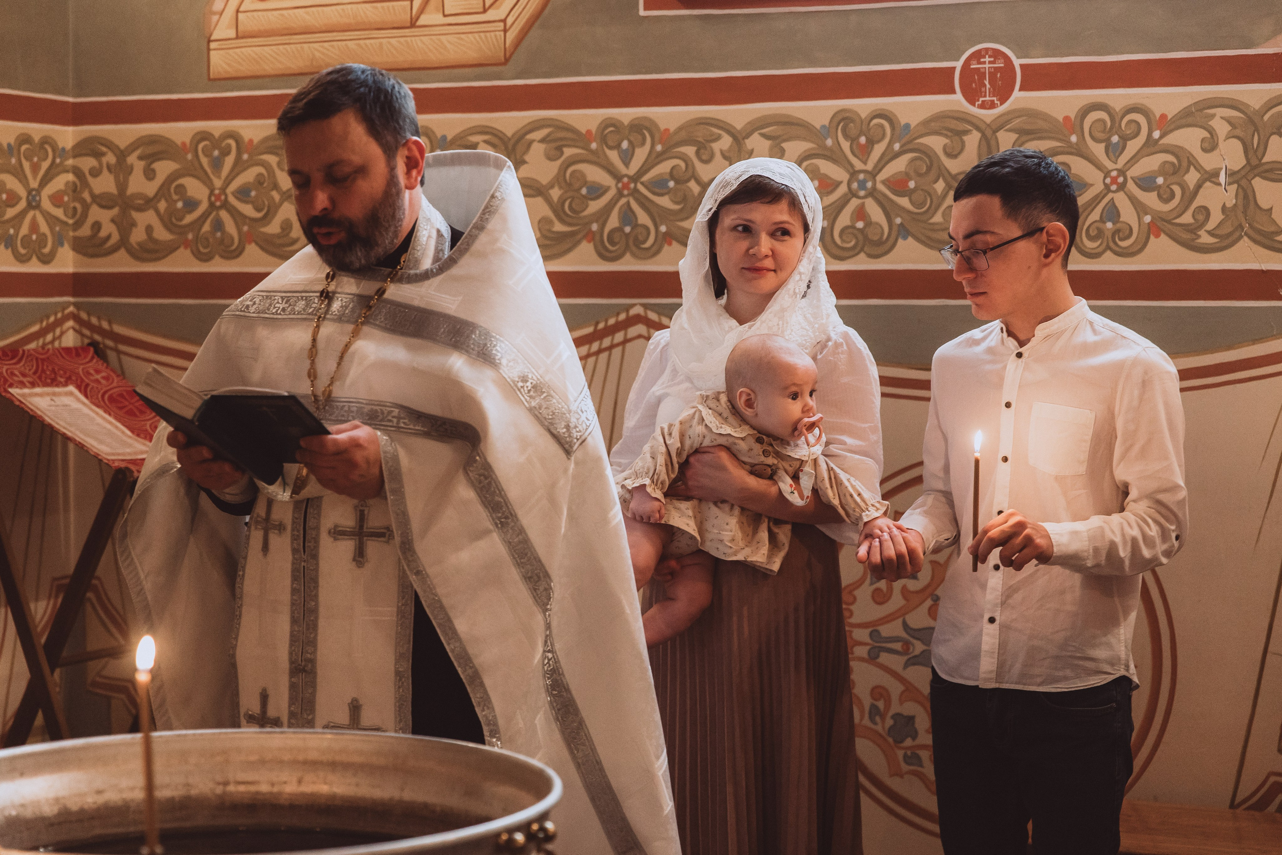 Таинство Крещения Николь в Гефсиманском Черниговском ските. Детский и семейный фотограф в Пушкино, Мытищи, Москва Сергеева Светлана