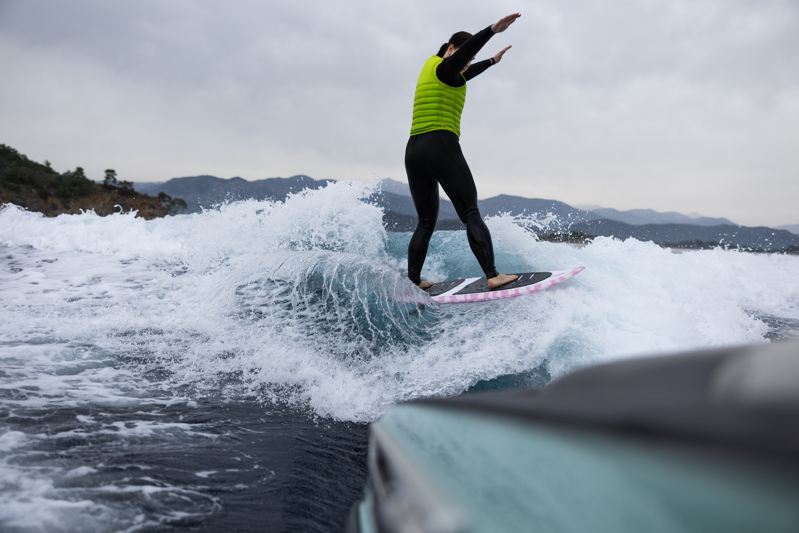 Wake Surfing. Лайфстайл Фотограф и Профессиональный Водный Фотограф в Москве